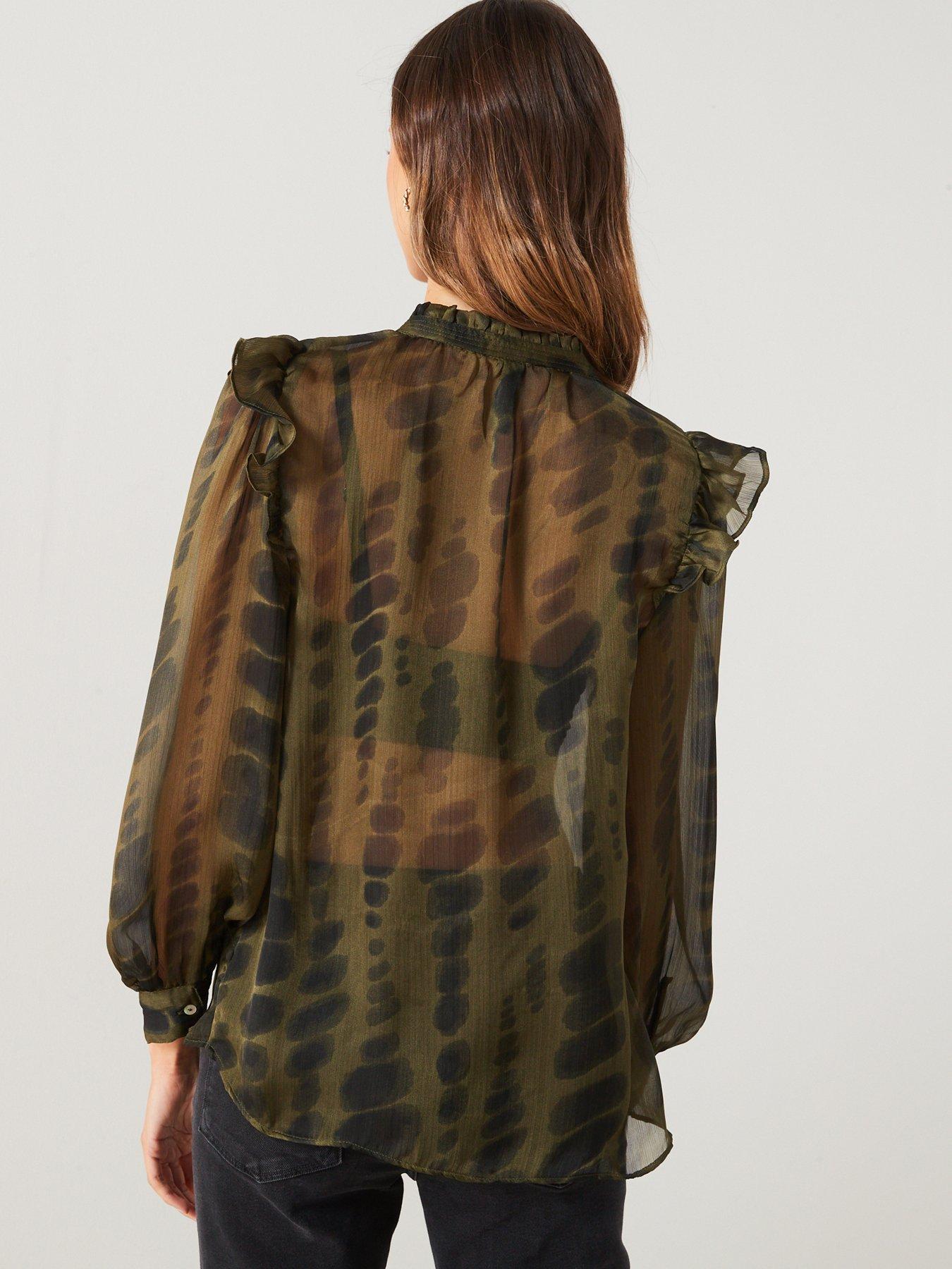 mango-satin-flowy-printed-puff-sleeve-blousestillFront