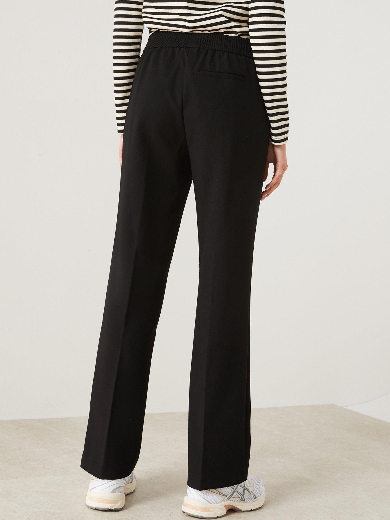 Image 2 of 6 of Mango Straight Design High Waist Trouser
