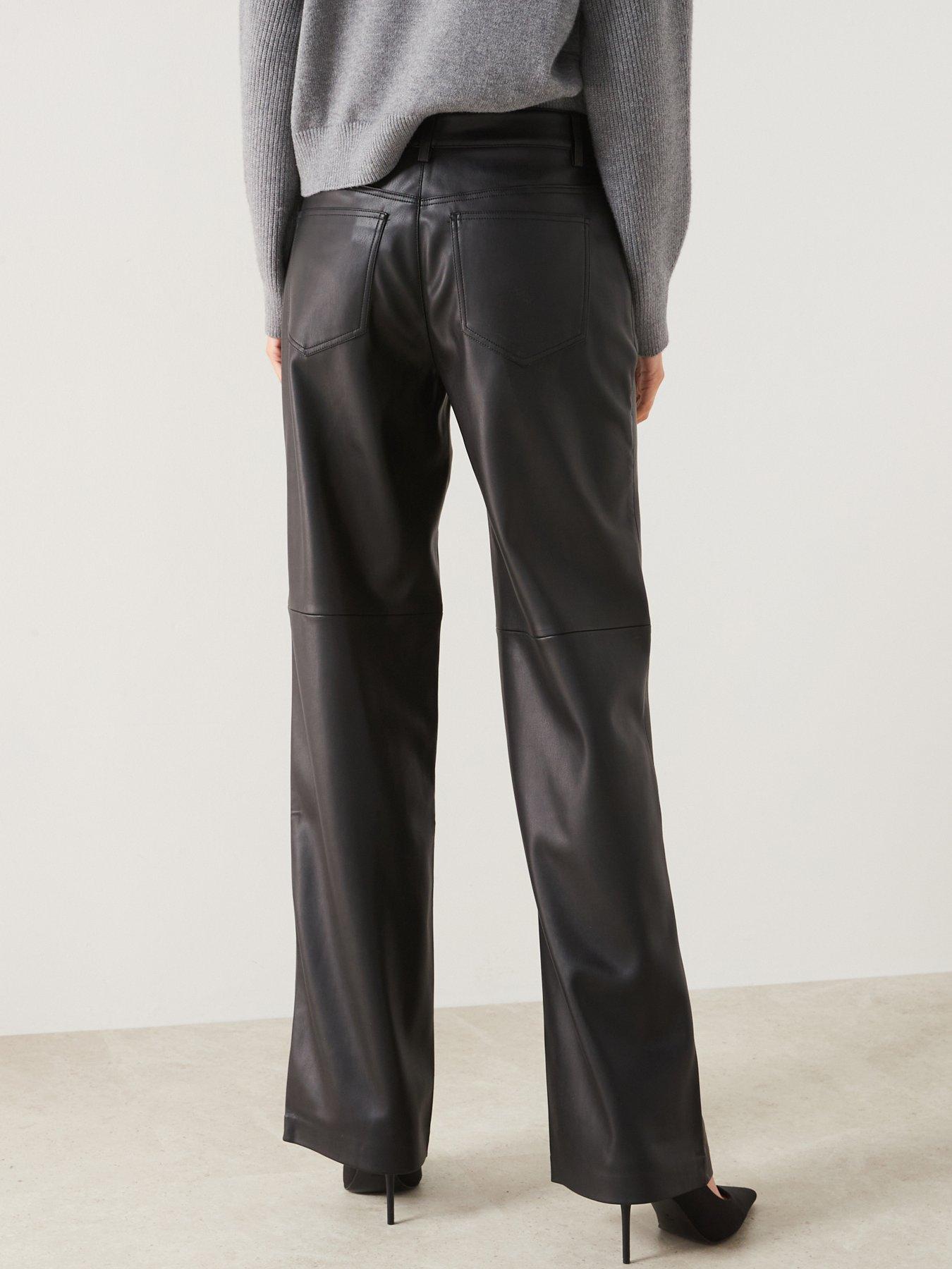 mango-mid-rise-leather-effect-trousers-blackstillFront