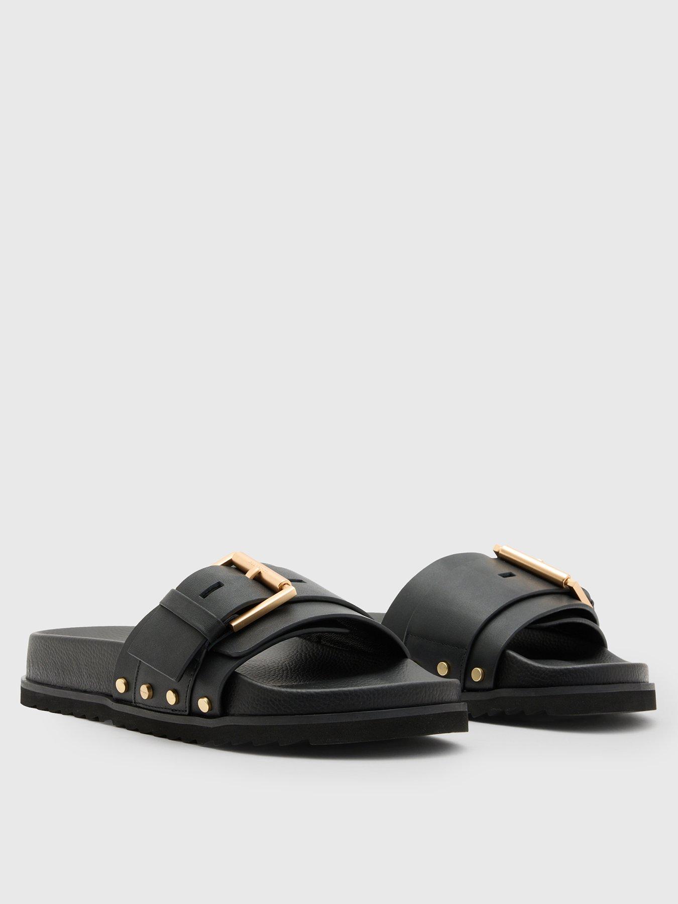 allsaints-ellie-stud-sliders-blackstillFront
