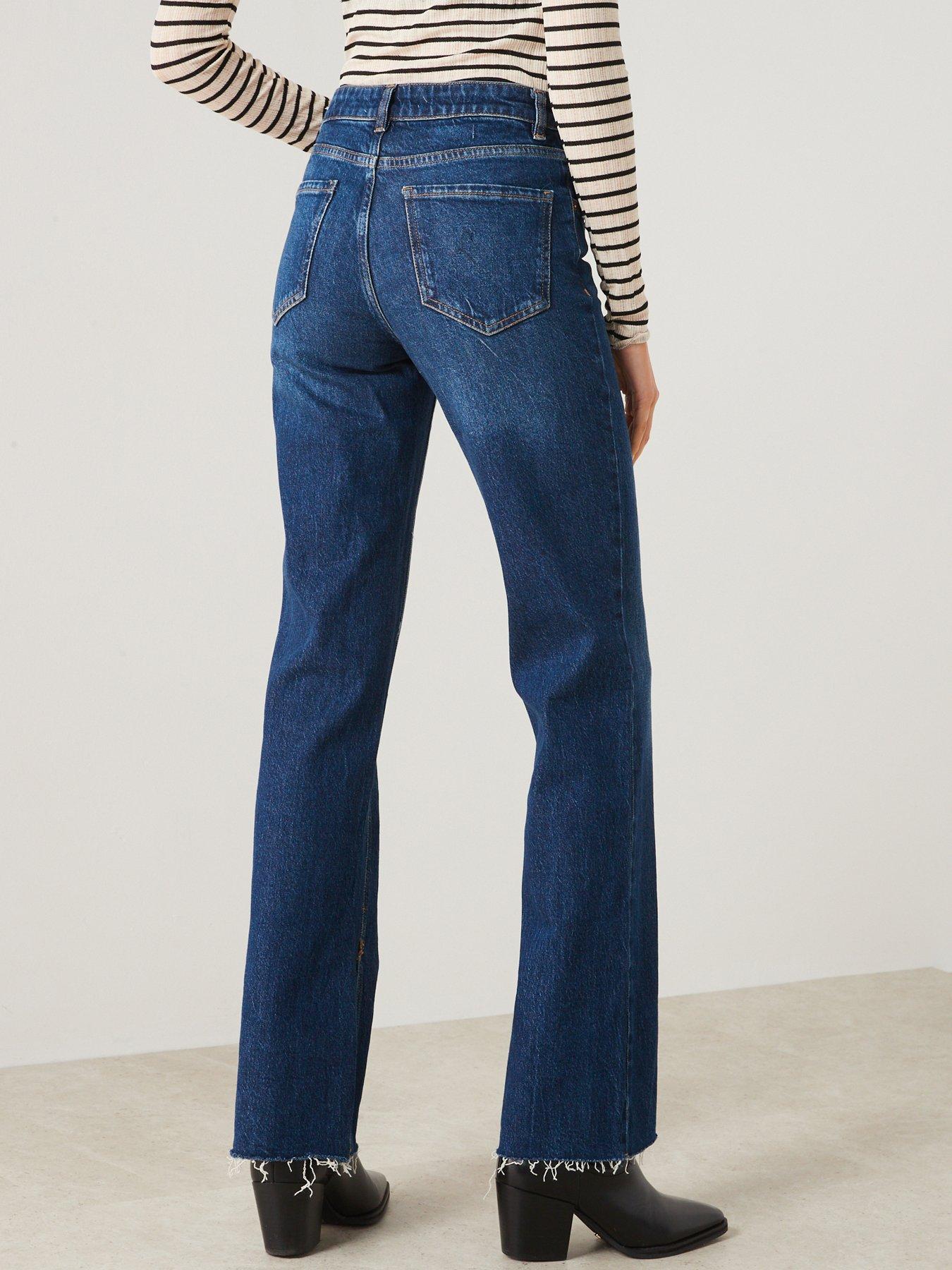 mango-flared-design-medium-waist-jeansstillFront