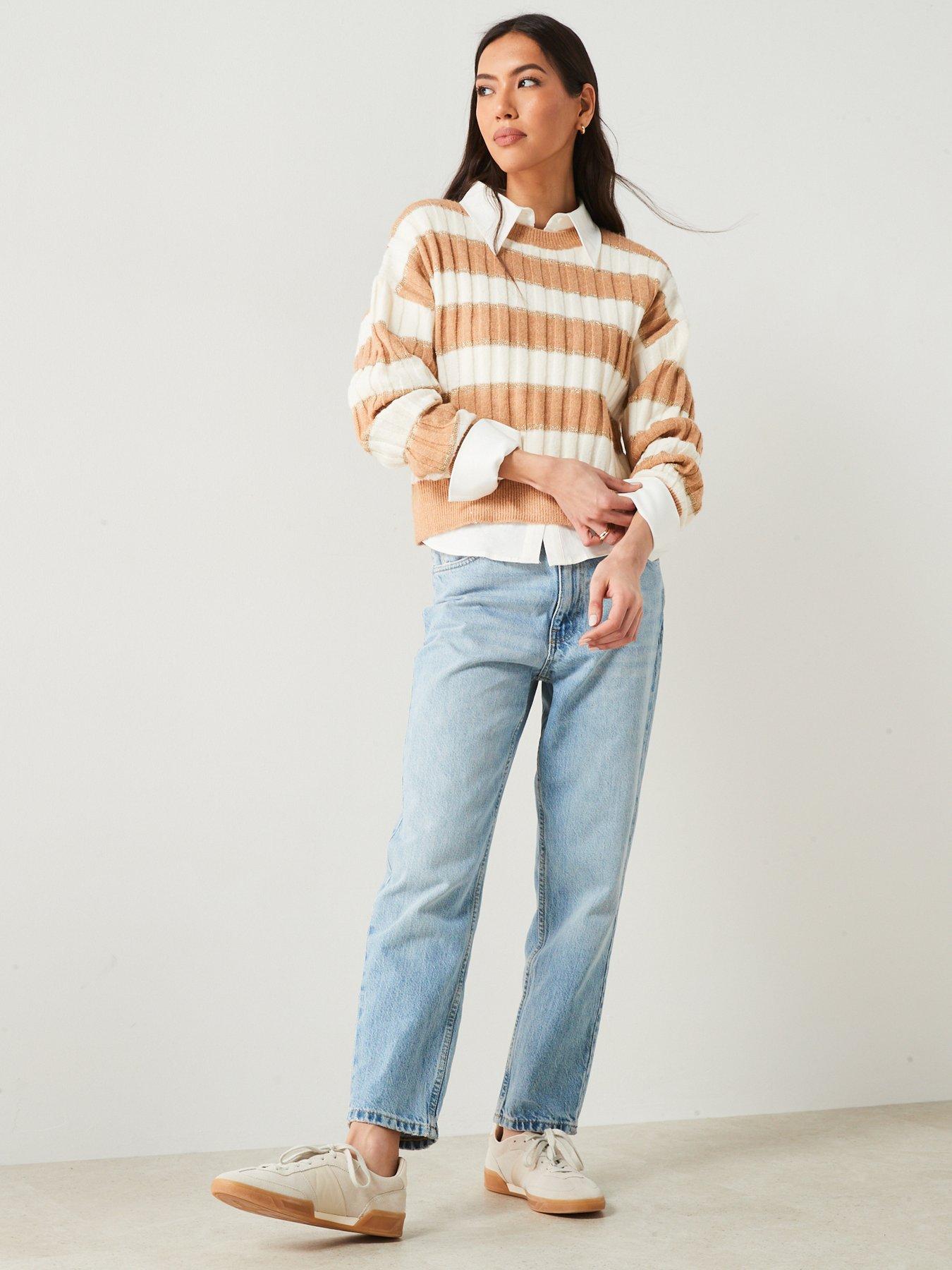 mango-striped-cable-knit-design-sweaterback