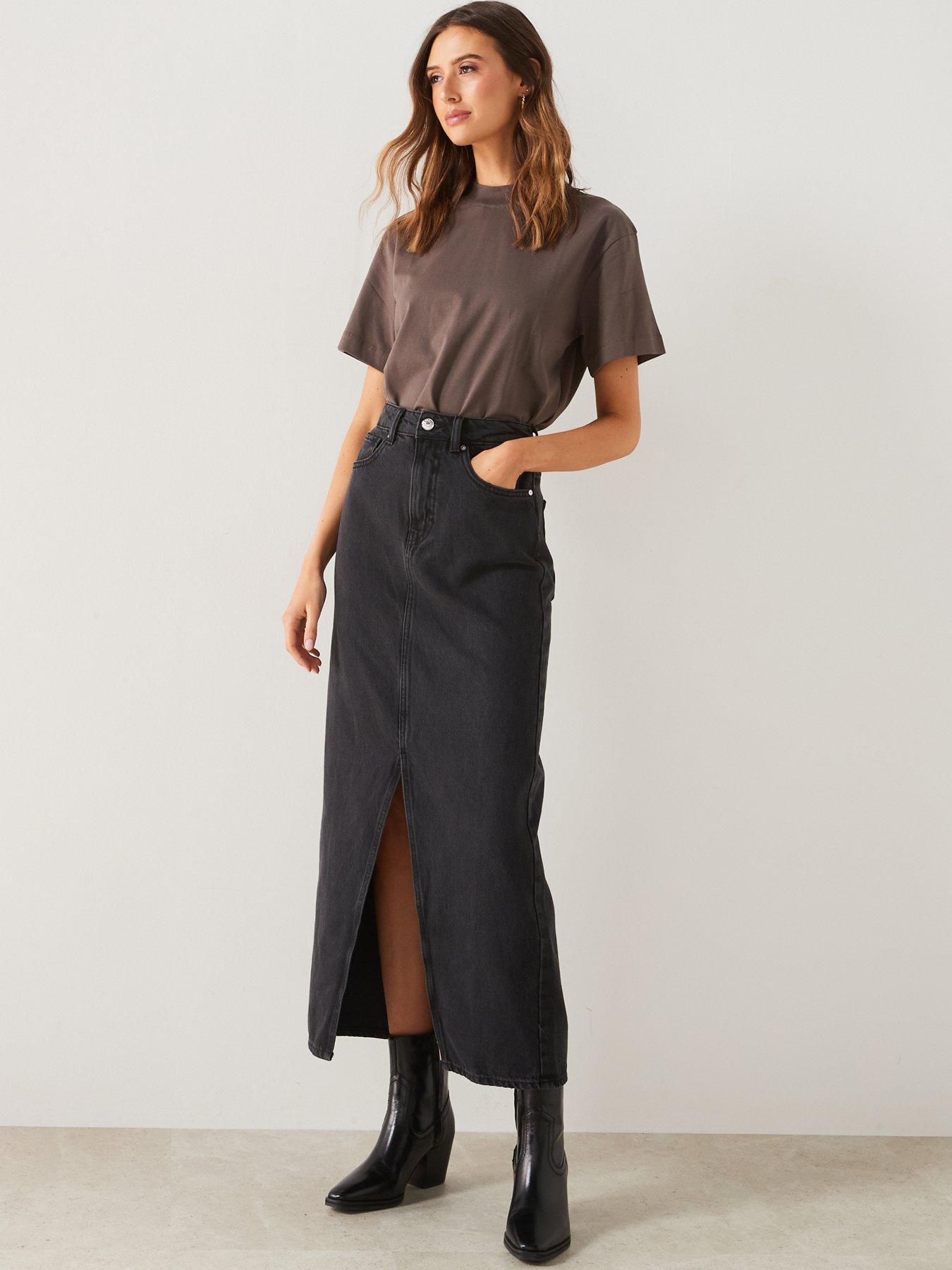 mango-slit-denim-midi-skirt-blackdetail