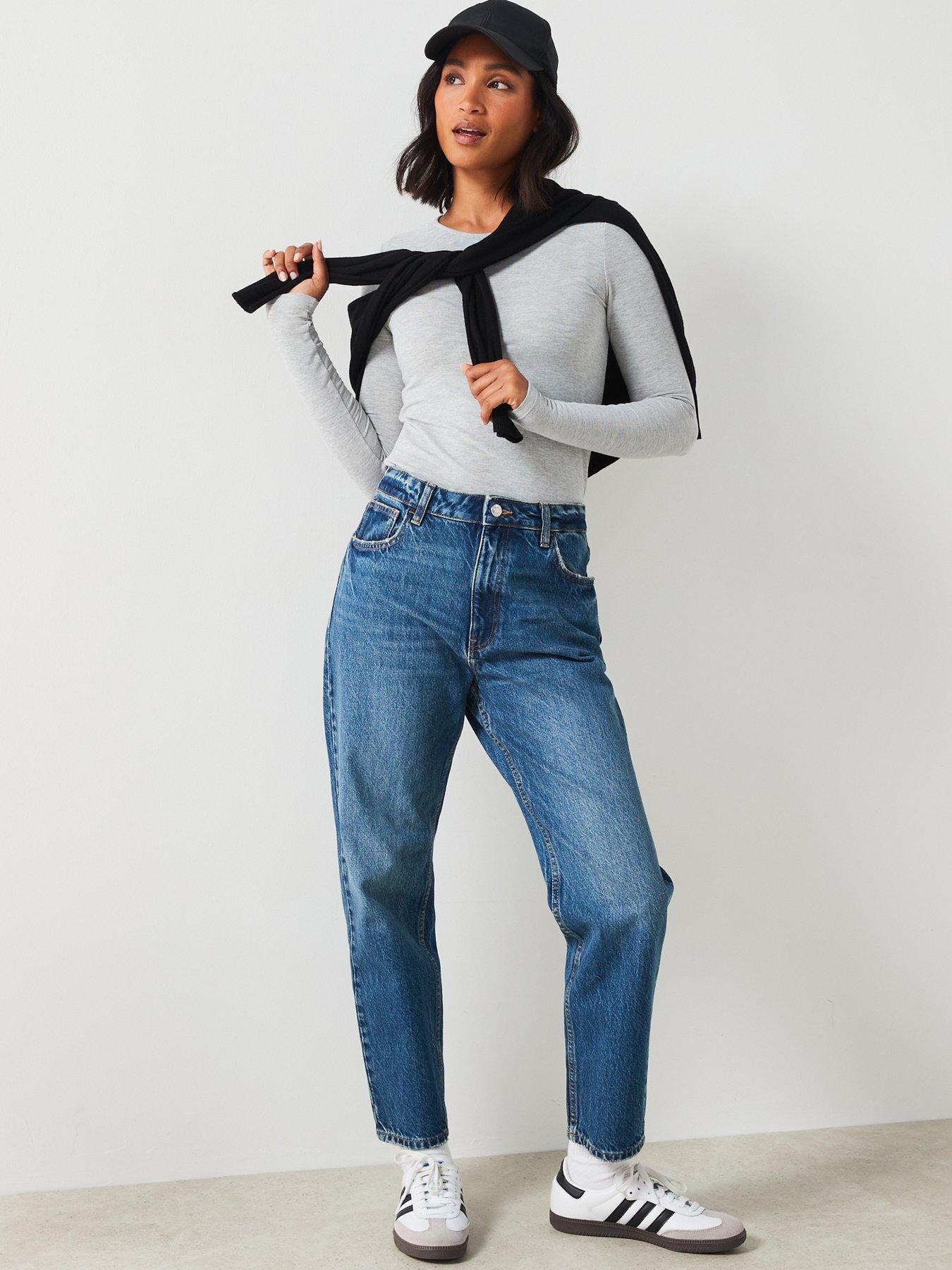 mango-high-waist-mom-jeansoutfit