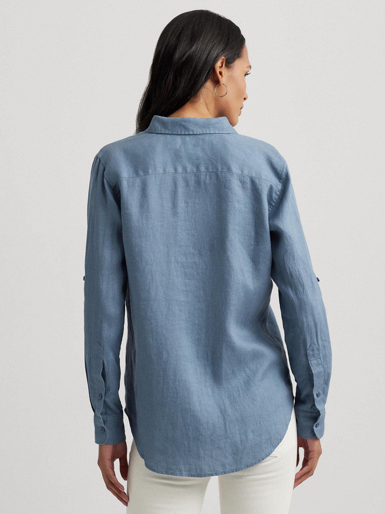 lauren-by-ralph-lauren-karrie-long-sleeve-shirt-bluestillFront