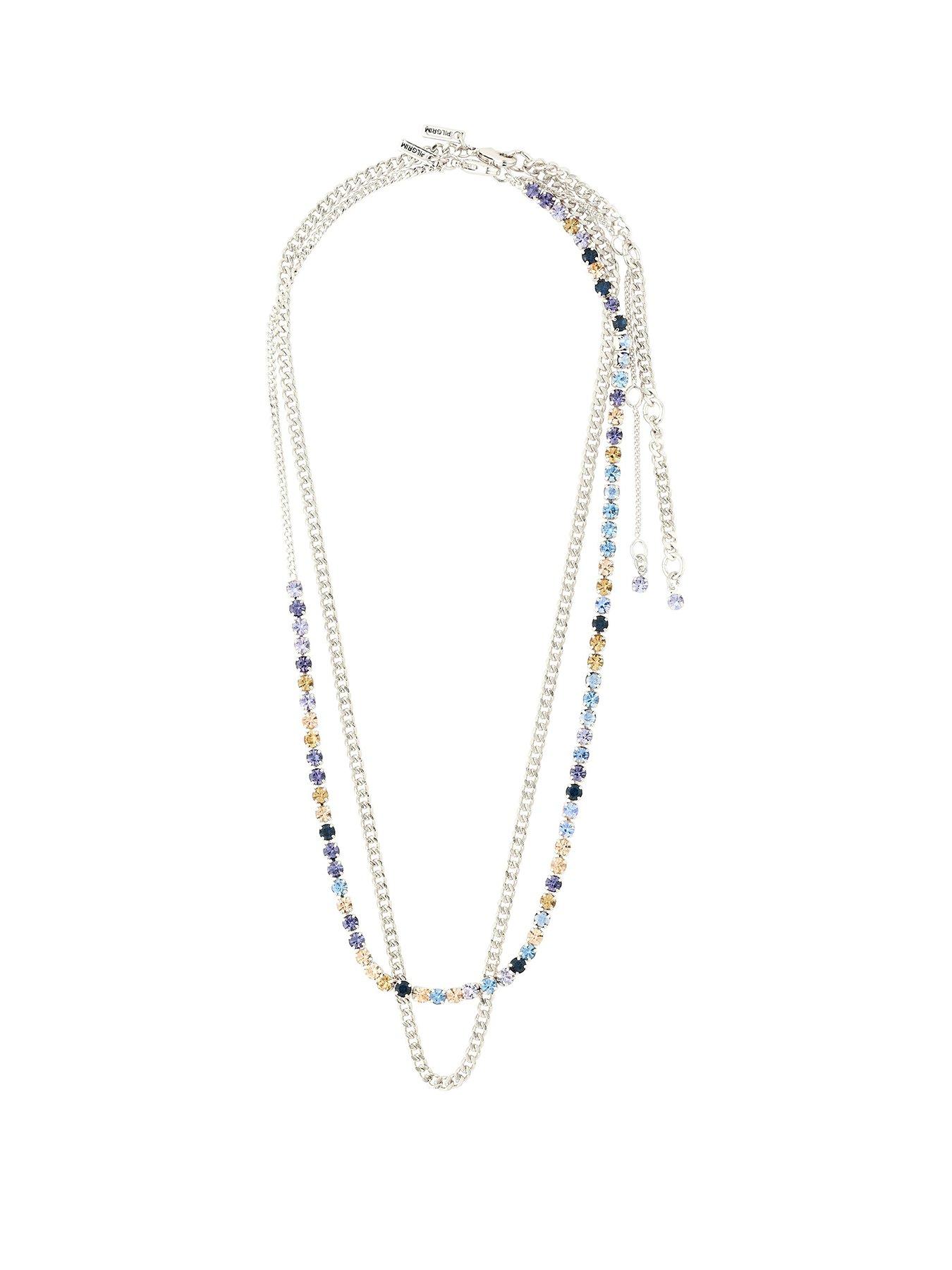 pilgrim-reign-necklaces-2-in-1-set-silver-plated