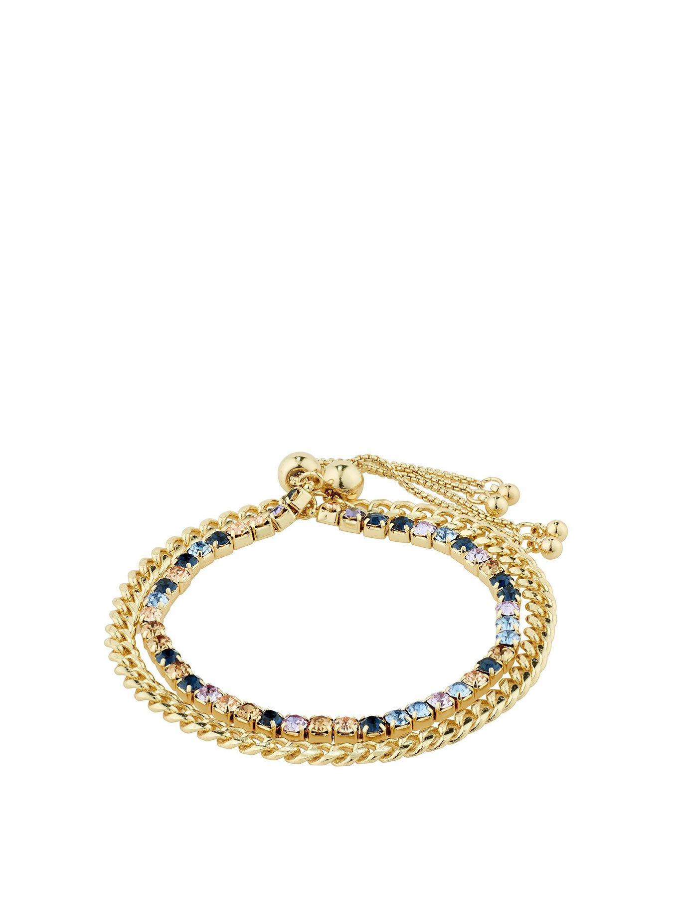 undefined REIGN bracelet, 2-in-1 set, gold-plated