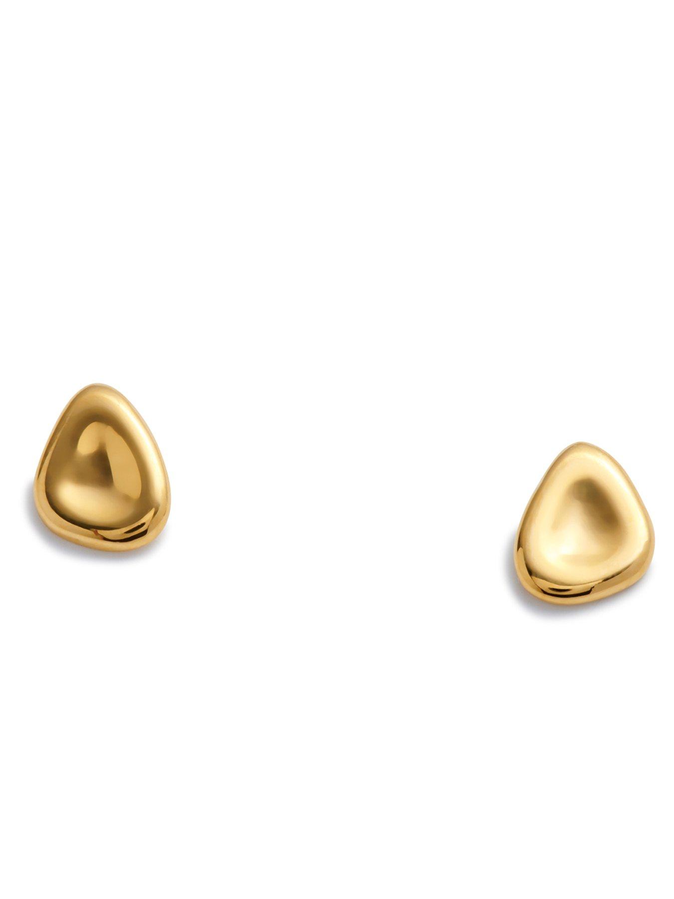 katie-loxton-forever-waterproof-gold-pebble-earringsdetail