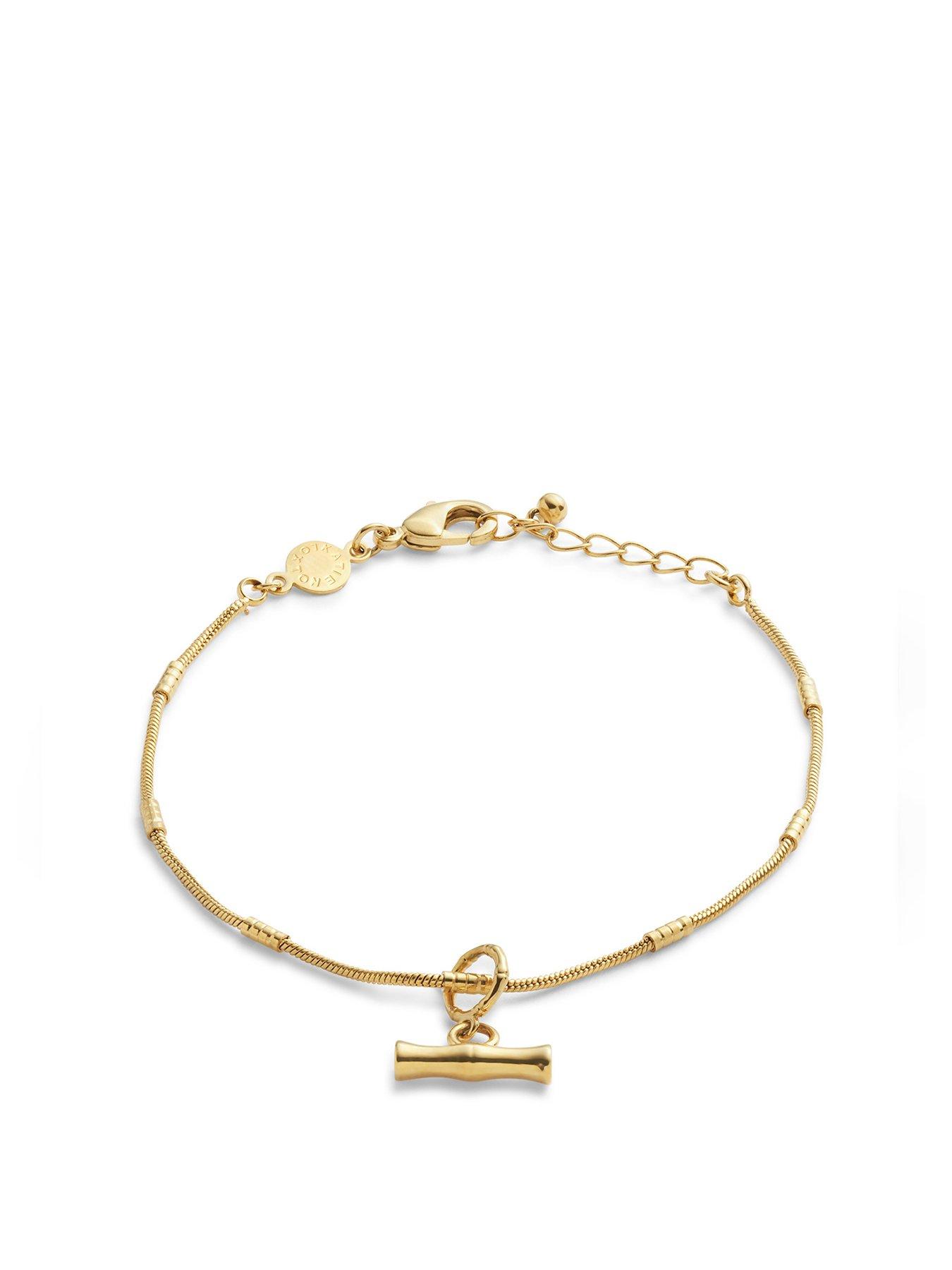 katie-loxton-bamboo-waterproof-gold-bracelet