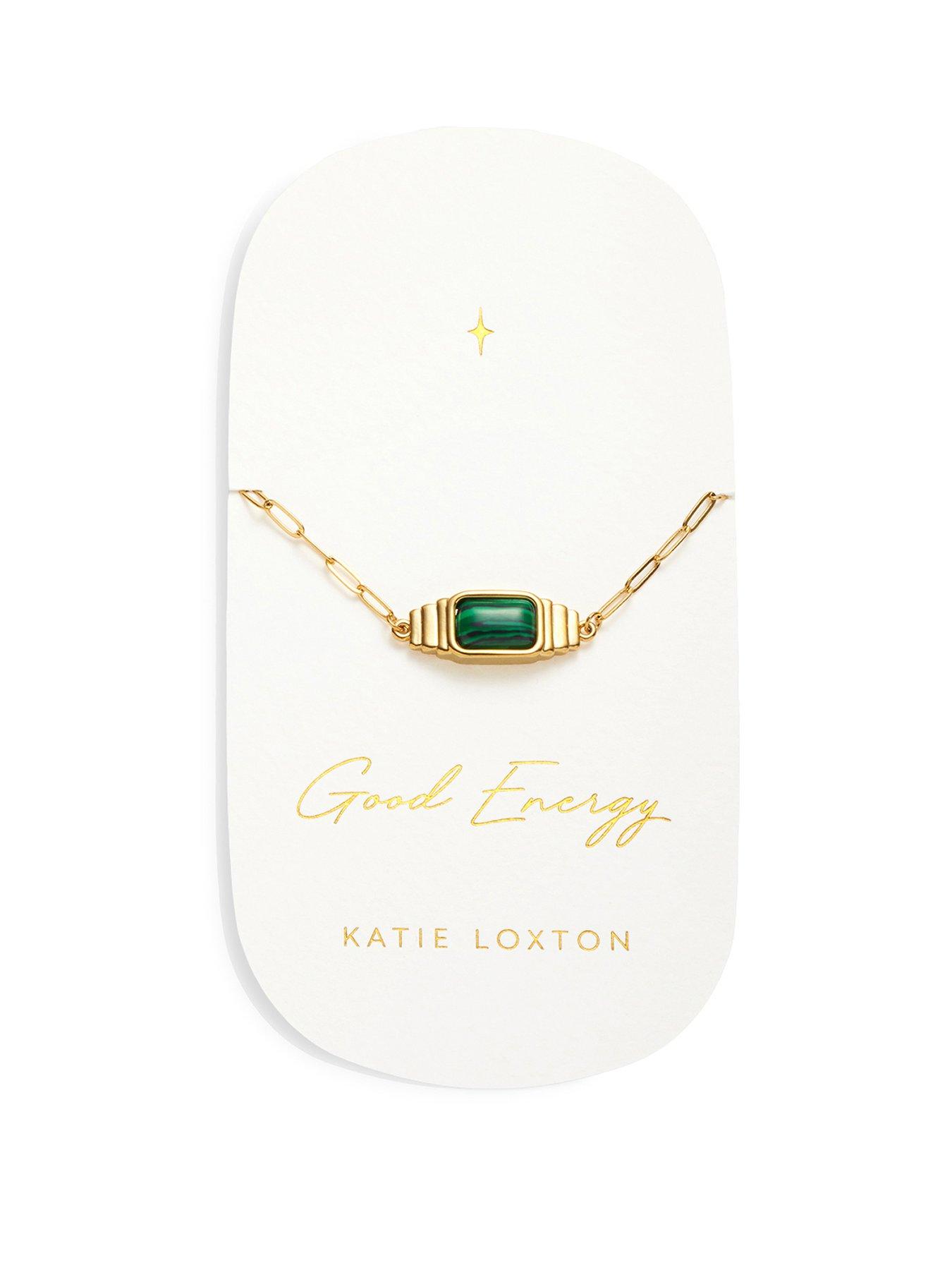 Katie Loxton Good Energy Waterproof Gold Bracelet