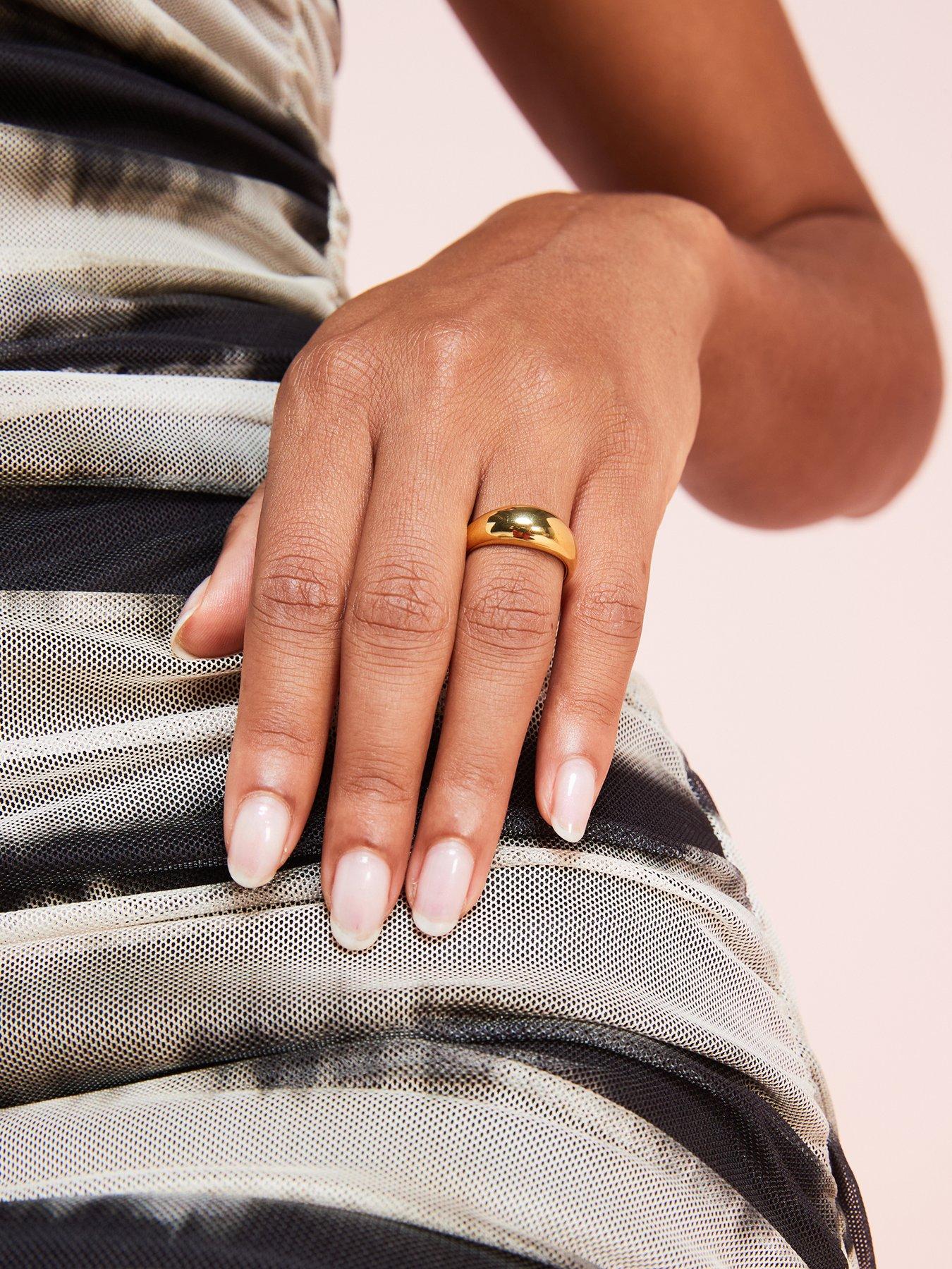 Image 1 of 6 of Katie Loxton Aura Waterproof Gold Ring