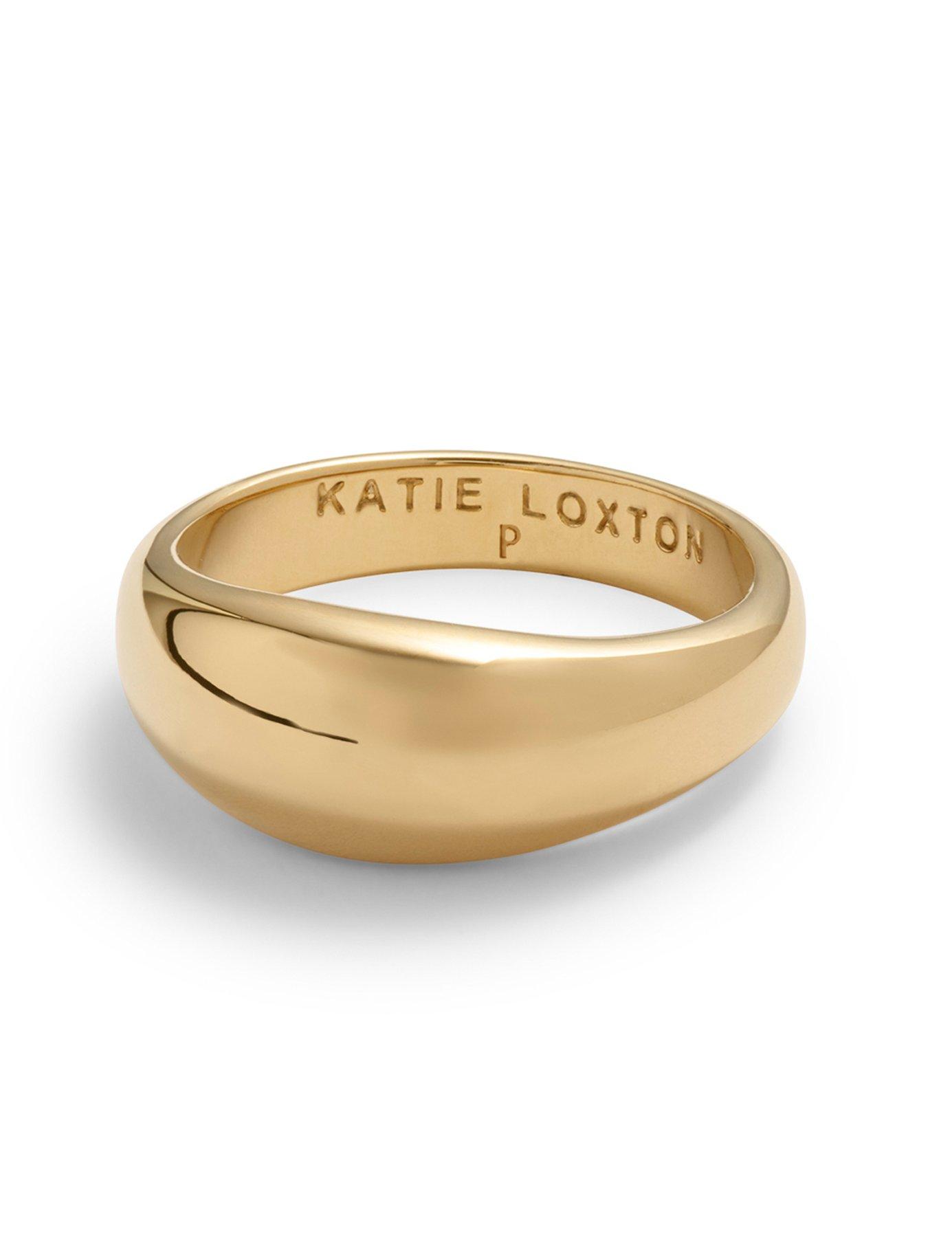 Image 2 of 6 of Katie Loxton Aura Waterproof Gold Ring