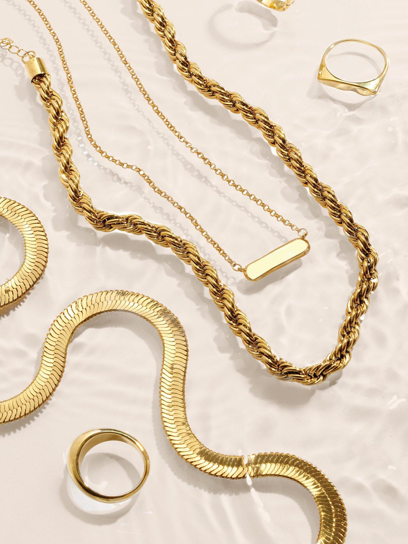 Image 6 of 6 of Katie Loxton Aura Waterproof Gold Ring
