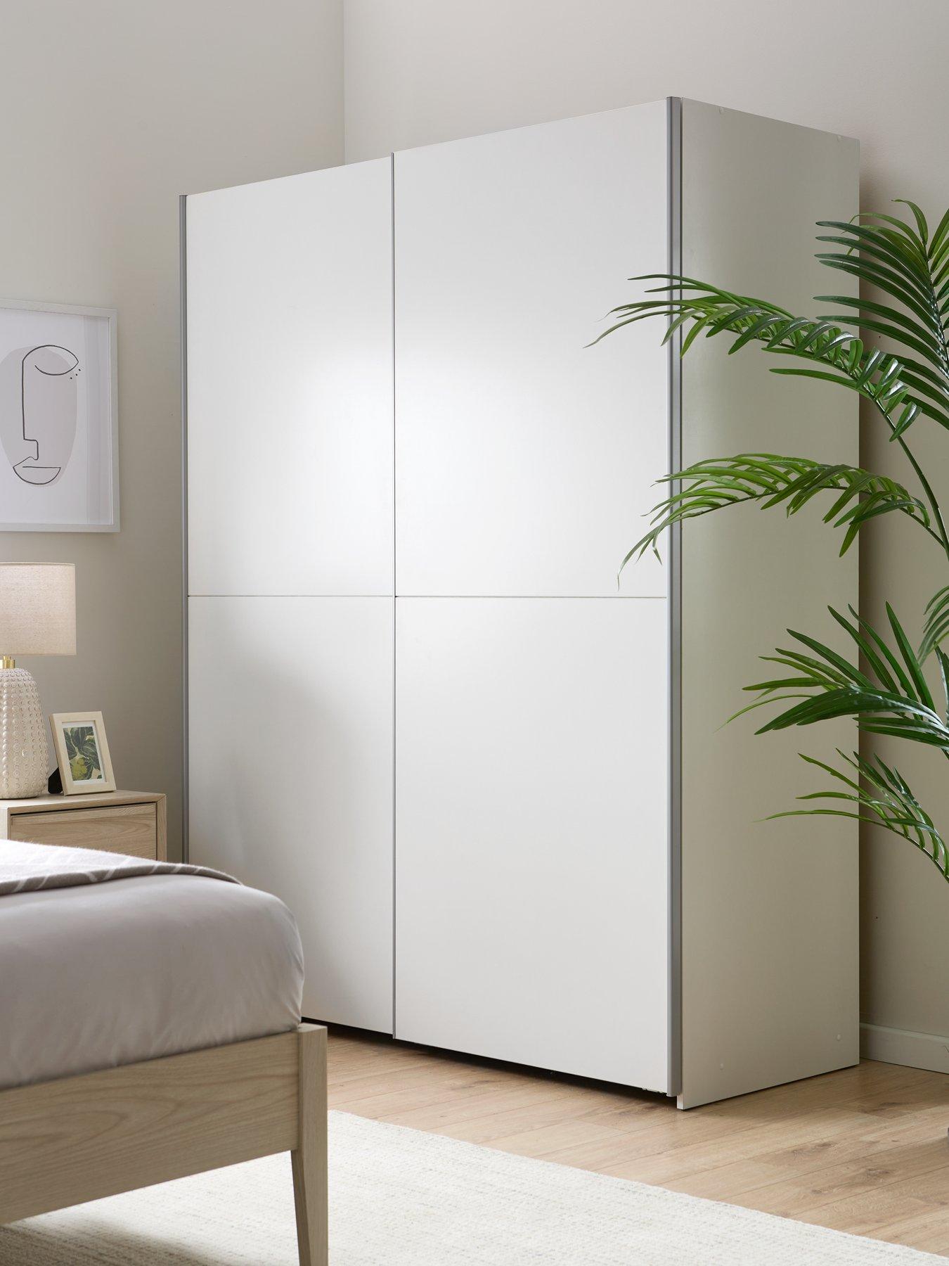 very-home-nico-150-cm-2-door-sliding-wardrobe-white