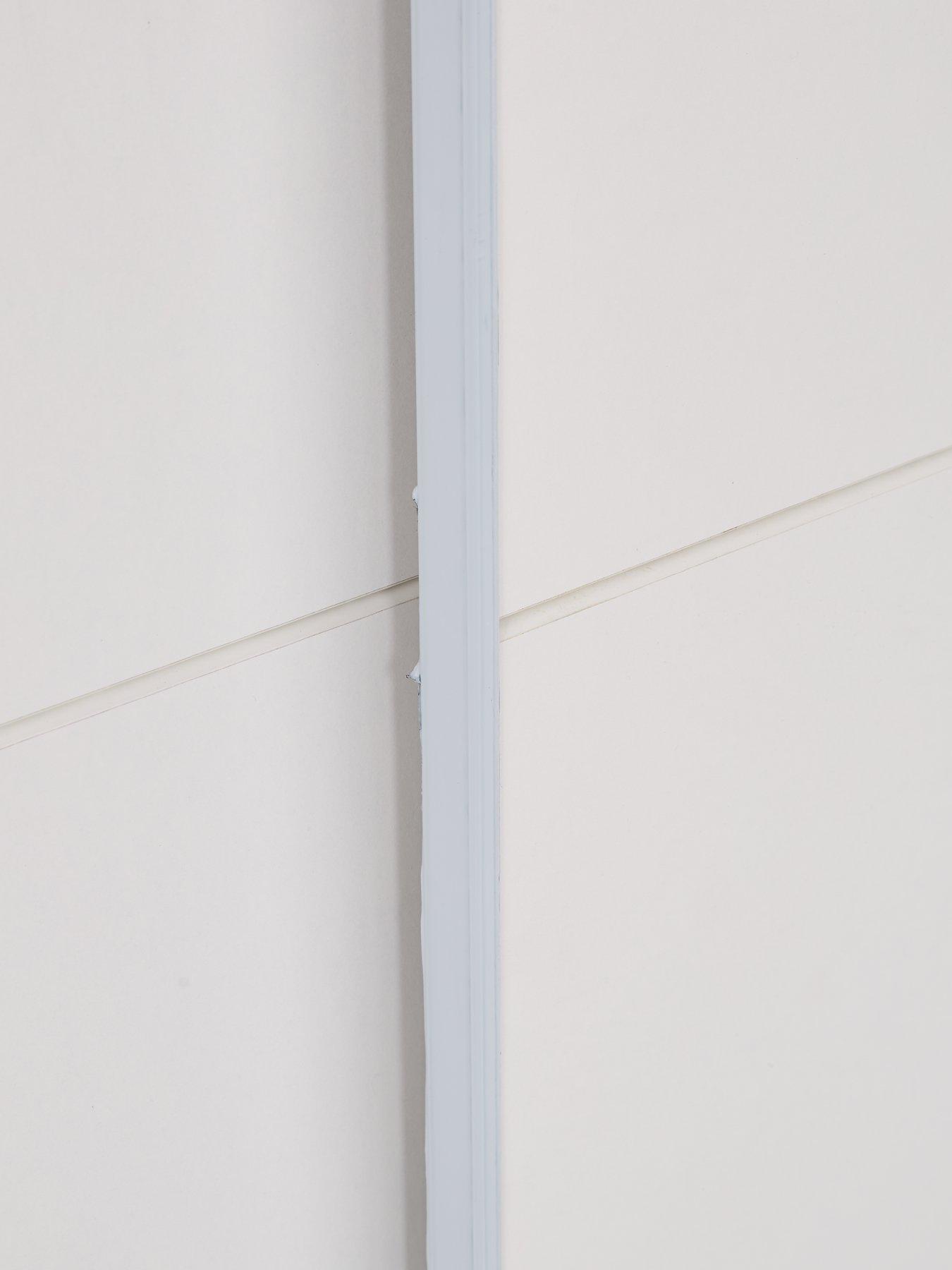 Image 6 of 6 of Very Home Nico 150 cm 2 Door Sliding Wardrobe - White