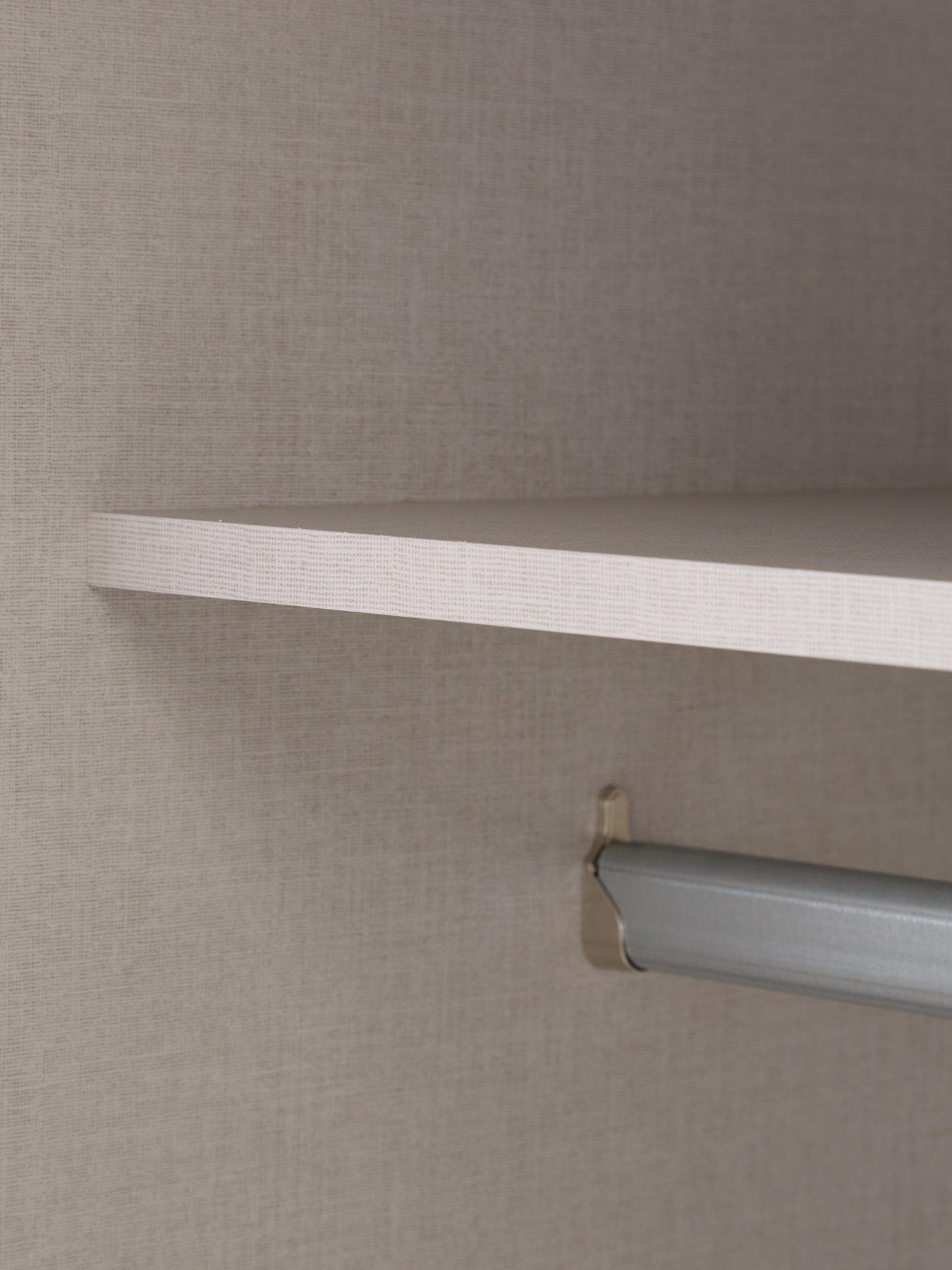 Image 5 of 6 of Very Home Nico 150 cm&nbsp;2 Door Sliding Mirrored Wardrobe - White