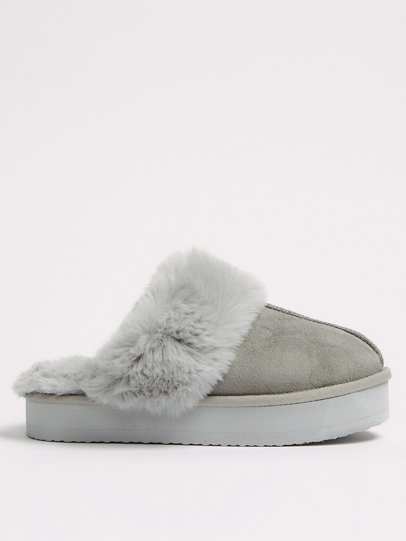 boux-avenue-platform-mule-grey