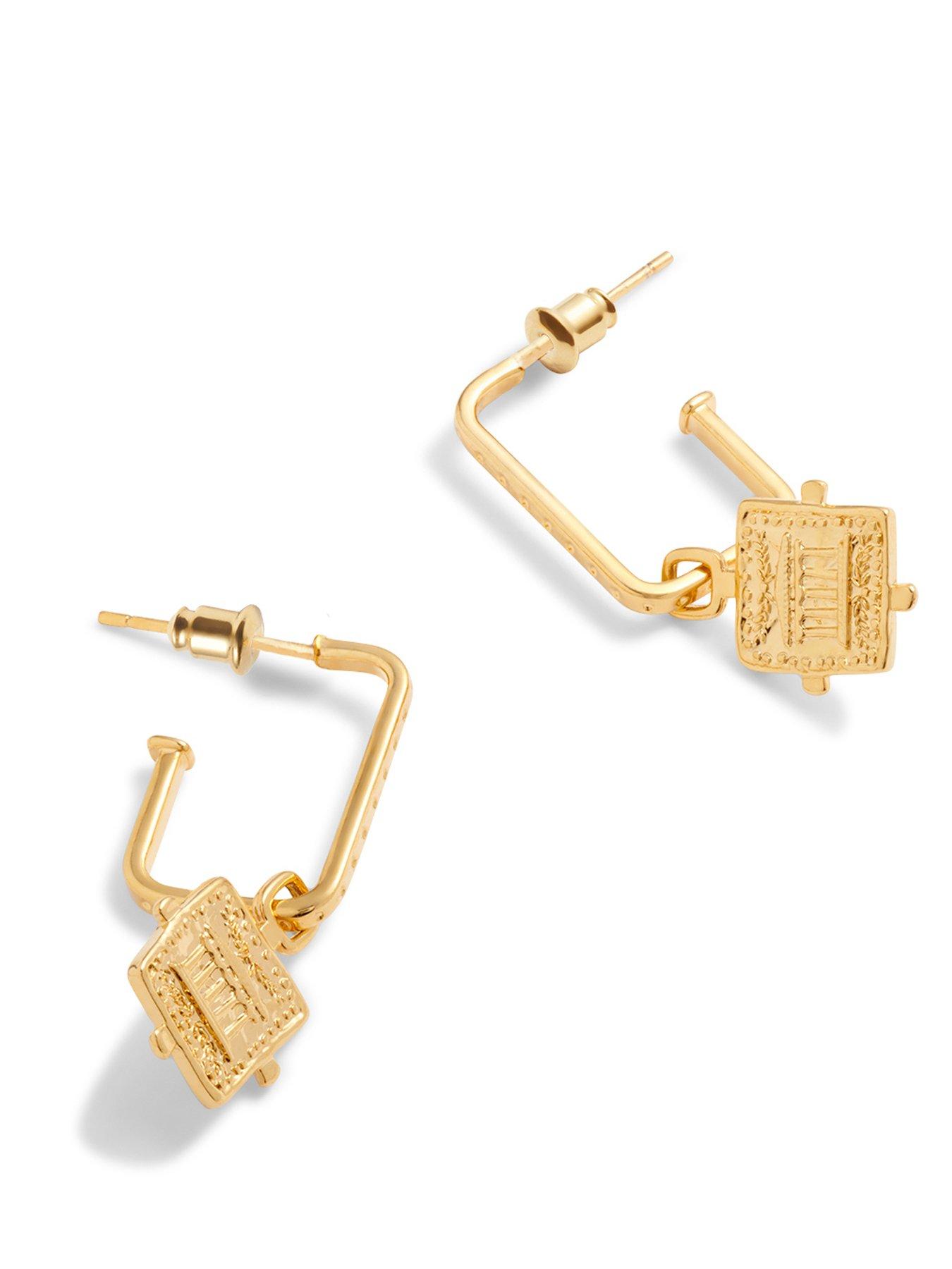 katie-loxton-hera-waterproof-gold-earringsdetail