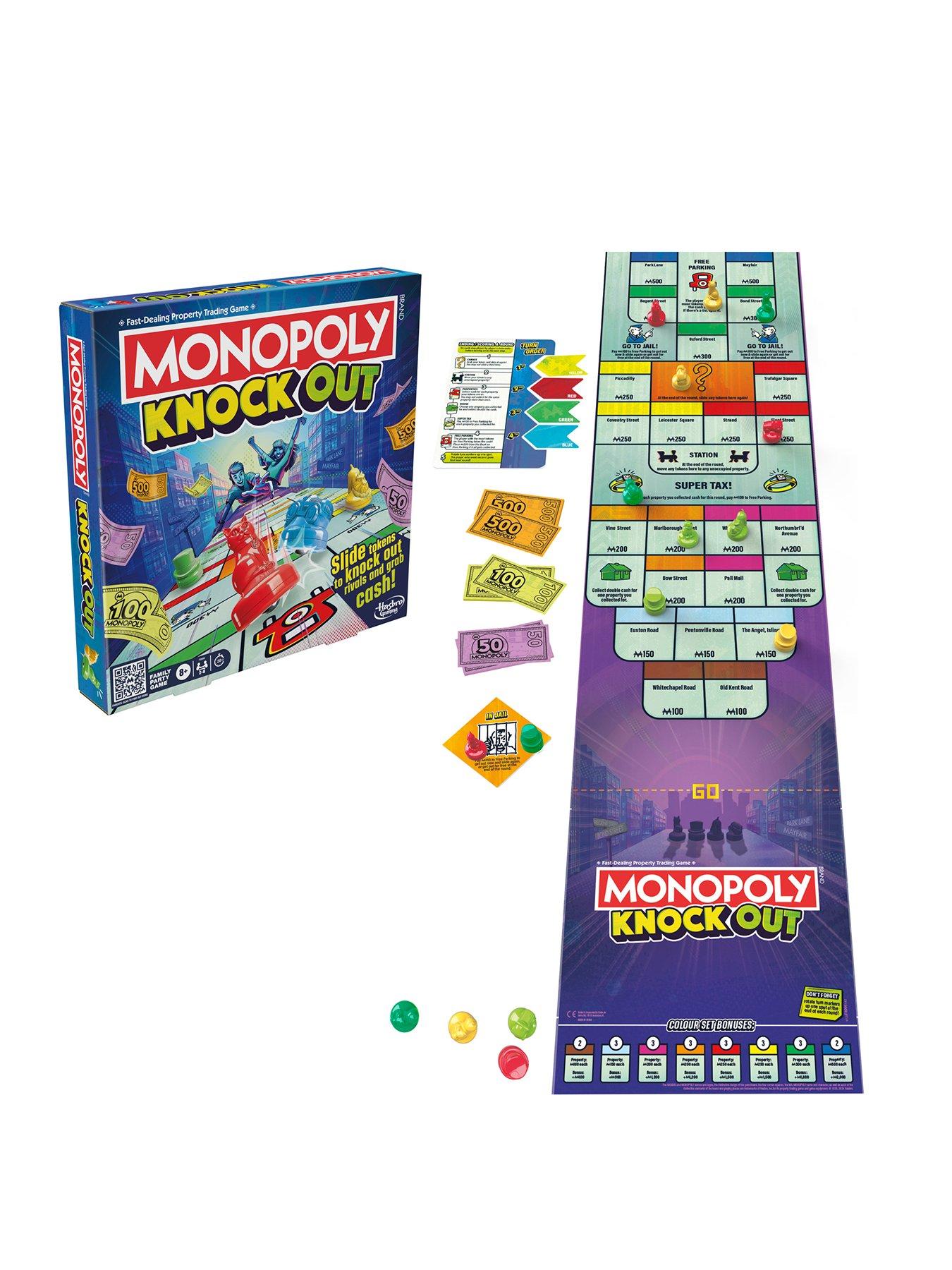Image 1 of 7 of Monopoly Knockout Family Party Game