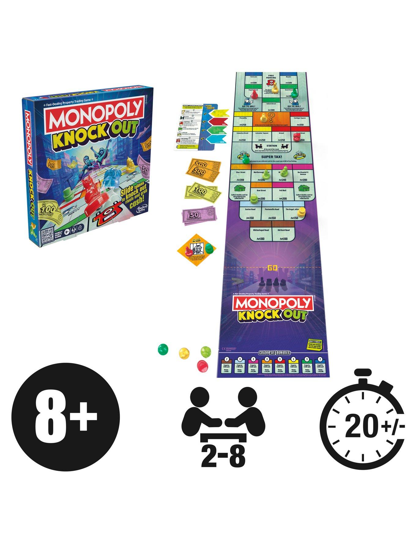 Image 6 of 7 of Monopoly Knockout Family Party Game
