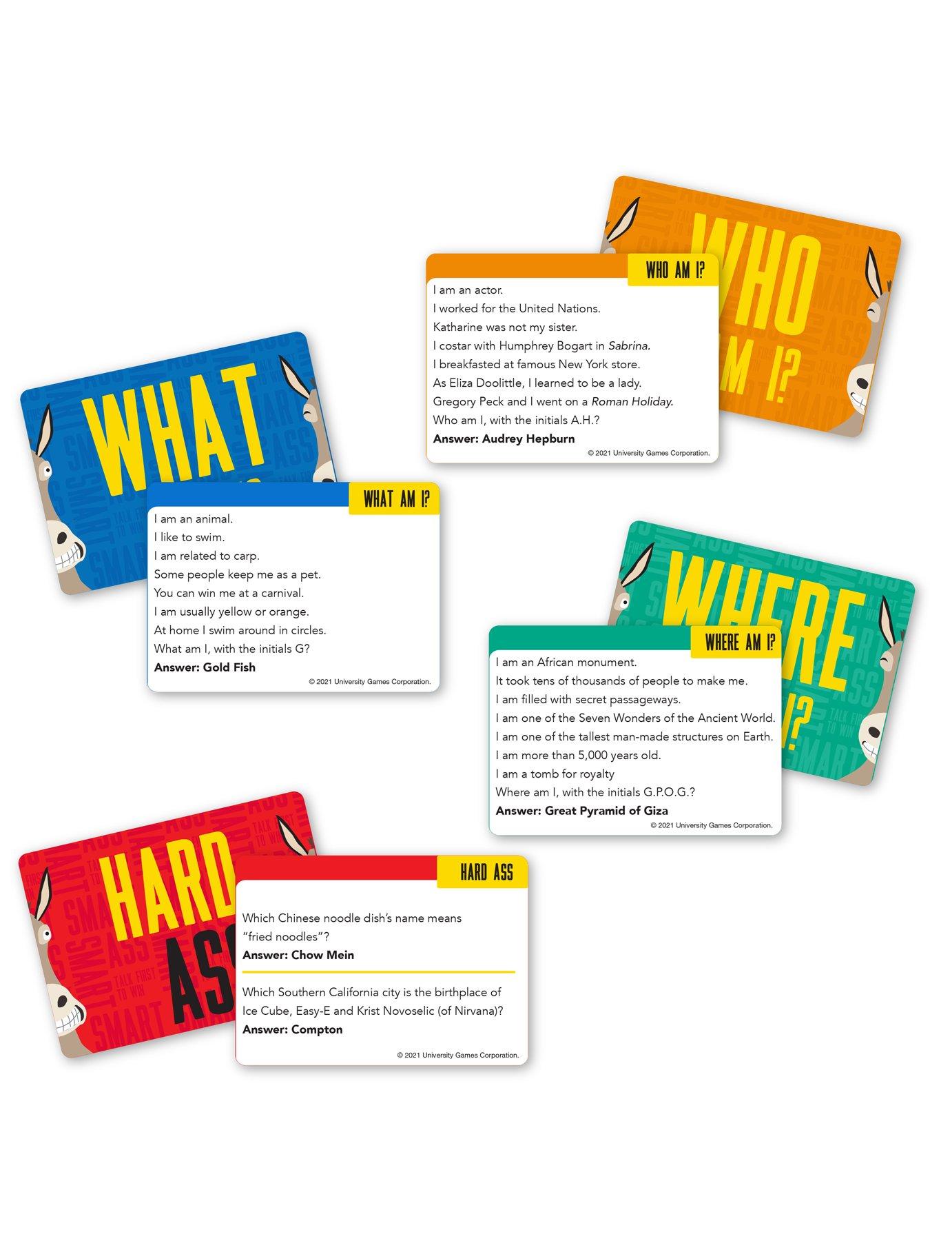 Image 3 of 6 of University Games SmartAss Board Game