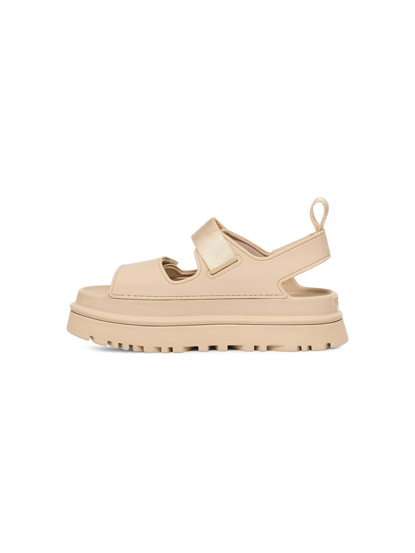 Image 6 of 6 of UGG GoldenGlow Chunky&nbsp;Sandal - Sea Salt Beige