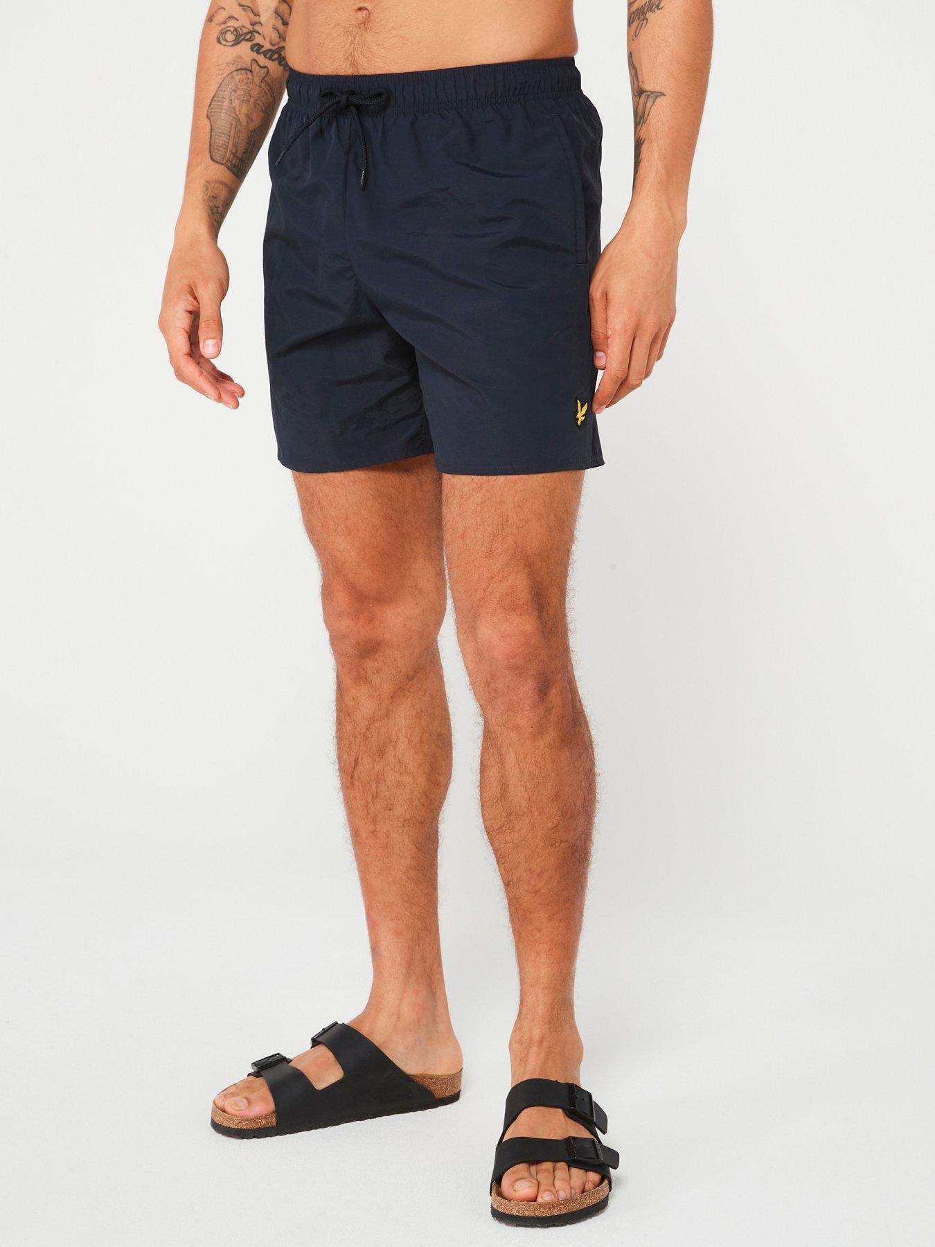 lyle-scott-plain-swim-shorts-navy