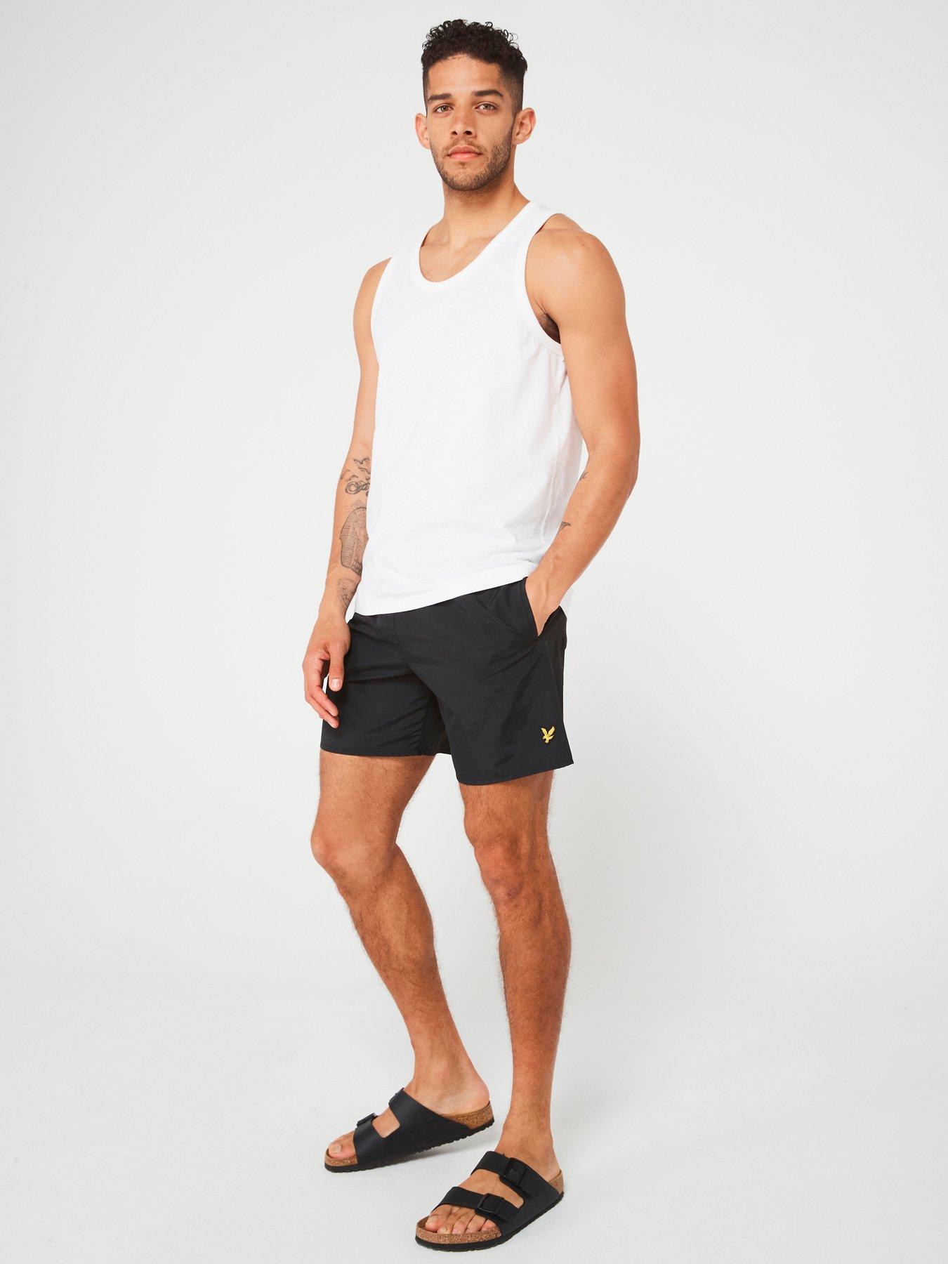 lyle-scott-plain-swim-shorts-blackback