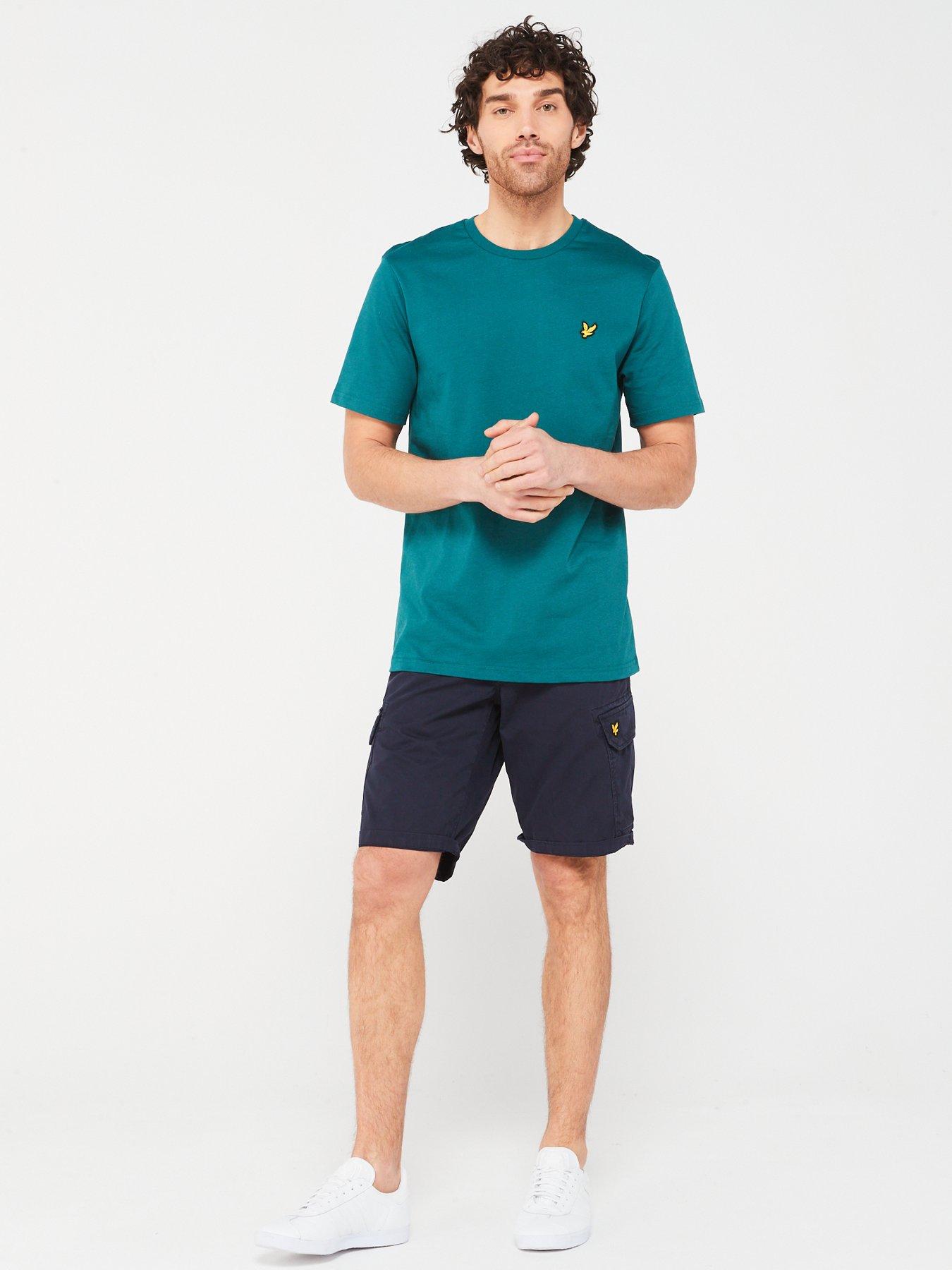 lyle-scott-regular-fit-plain-t-shirt-greenback