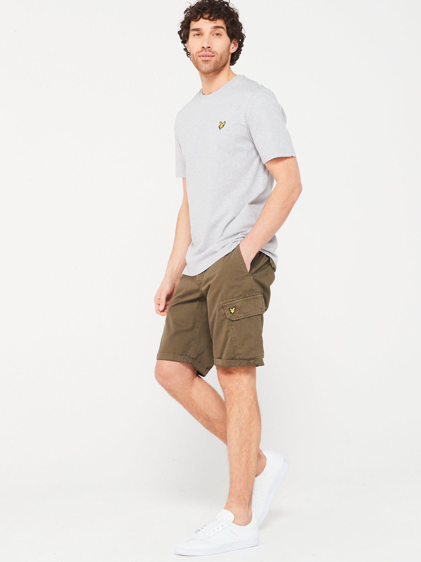 lyle-scott-wembley-cargo-shorts-greenback