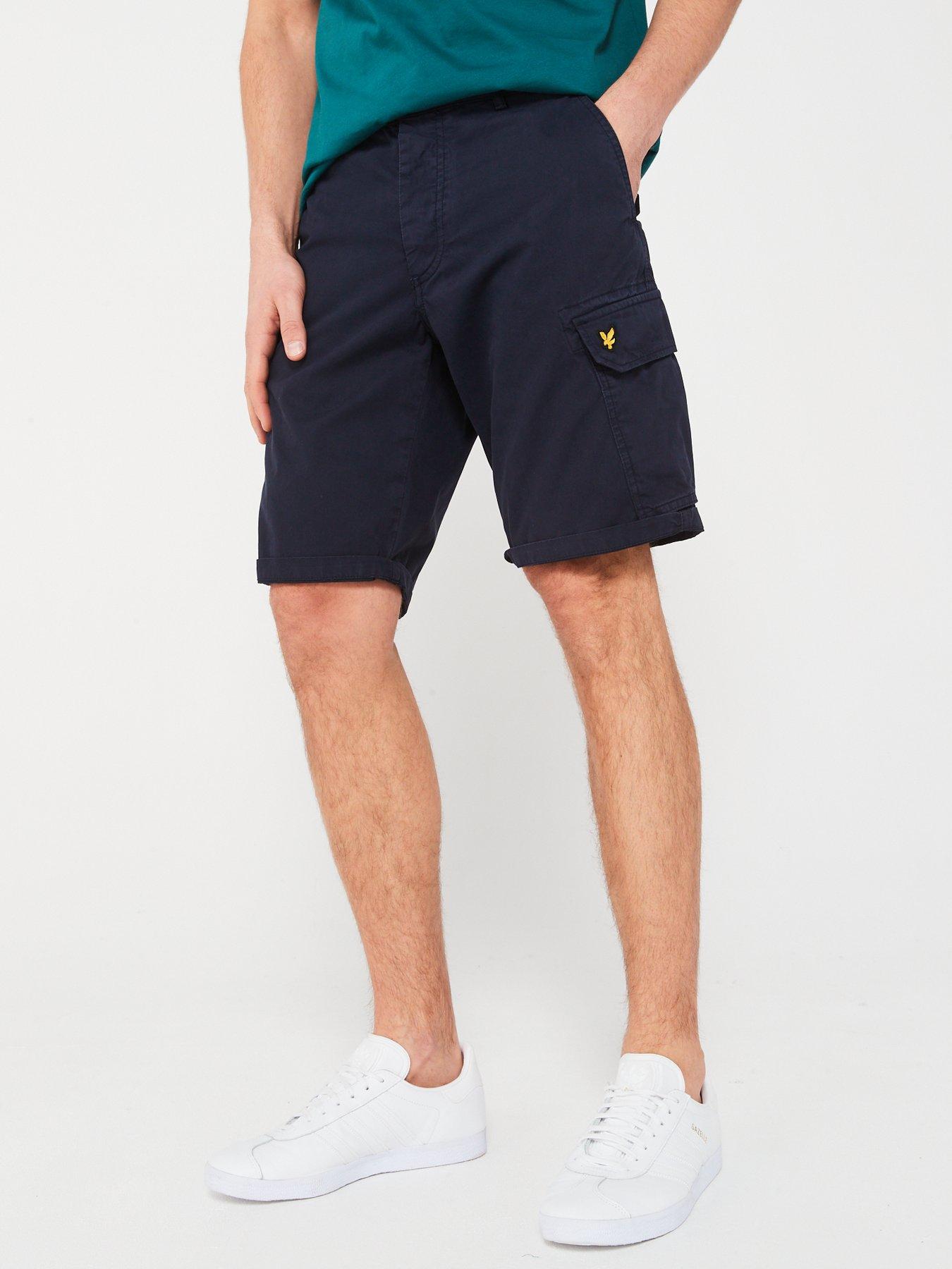 lyle-scott-wembley-cargo-shorts-navy