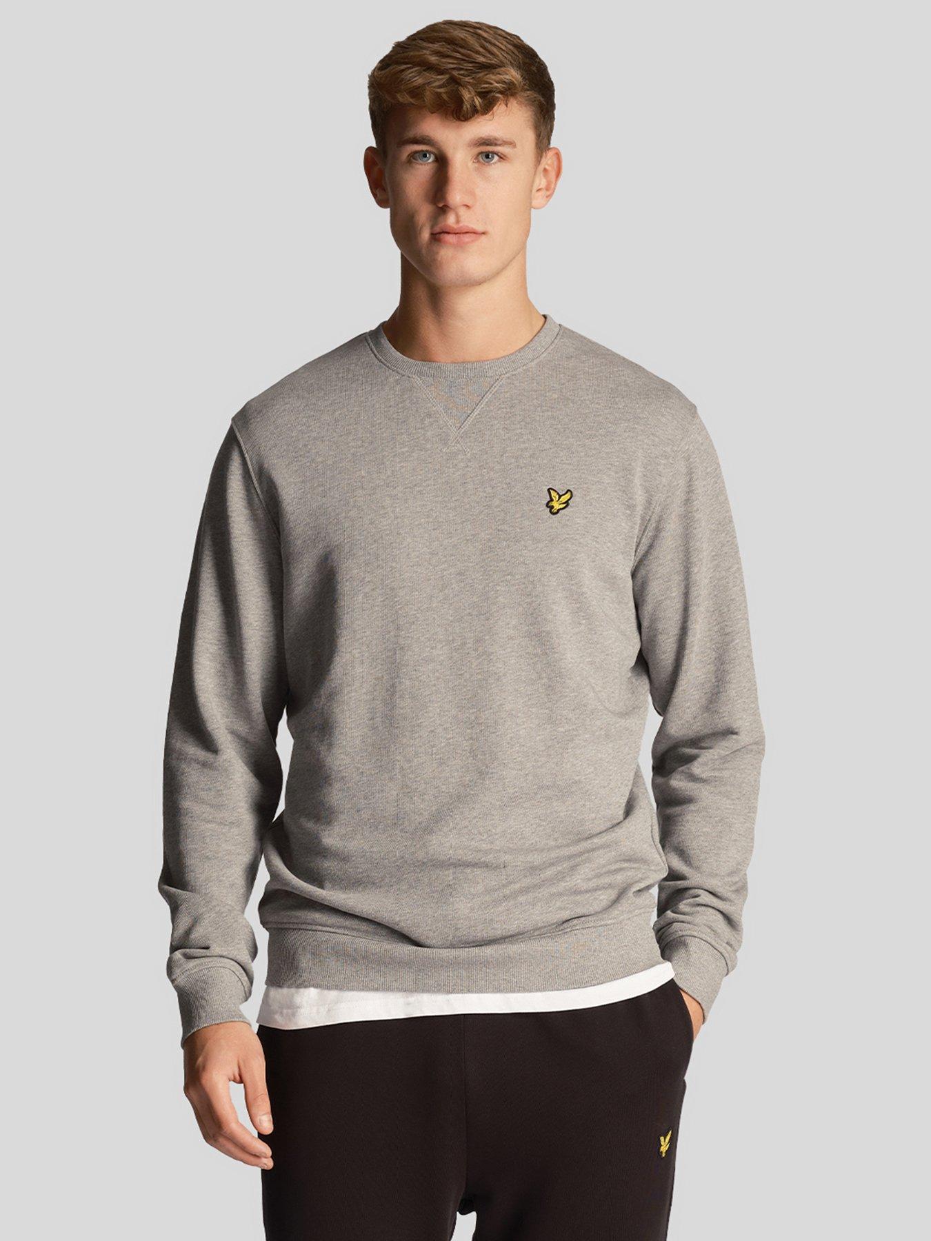 undefined Crew Neck Sweat Top - Grey