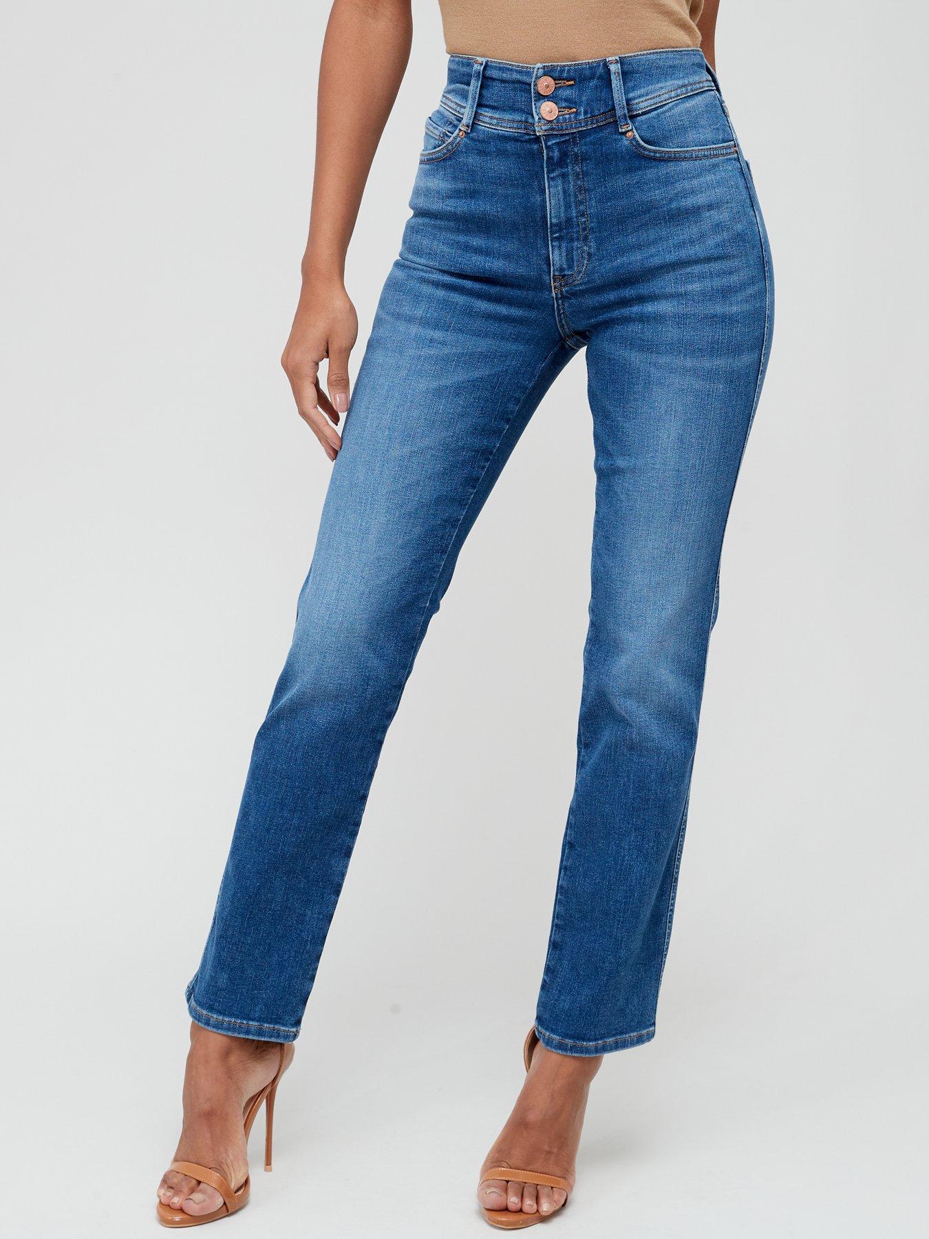 v-by-very-short-sculpt-straight-fit-jeans-with-stretch-midi-wash