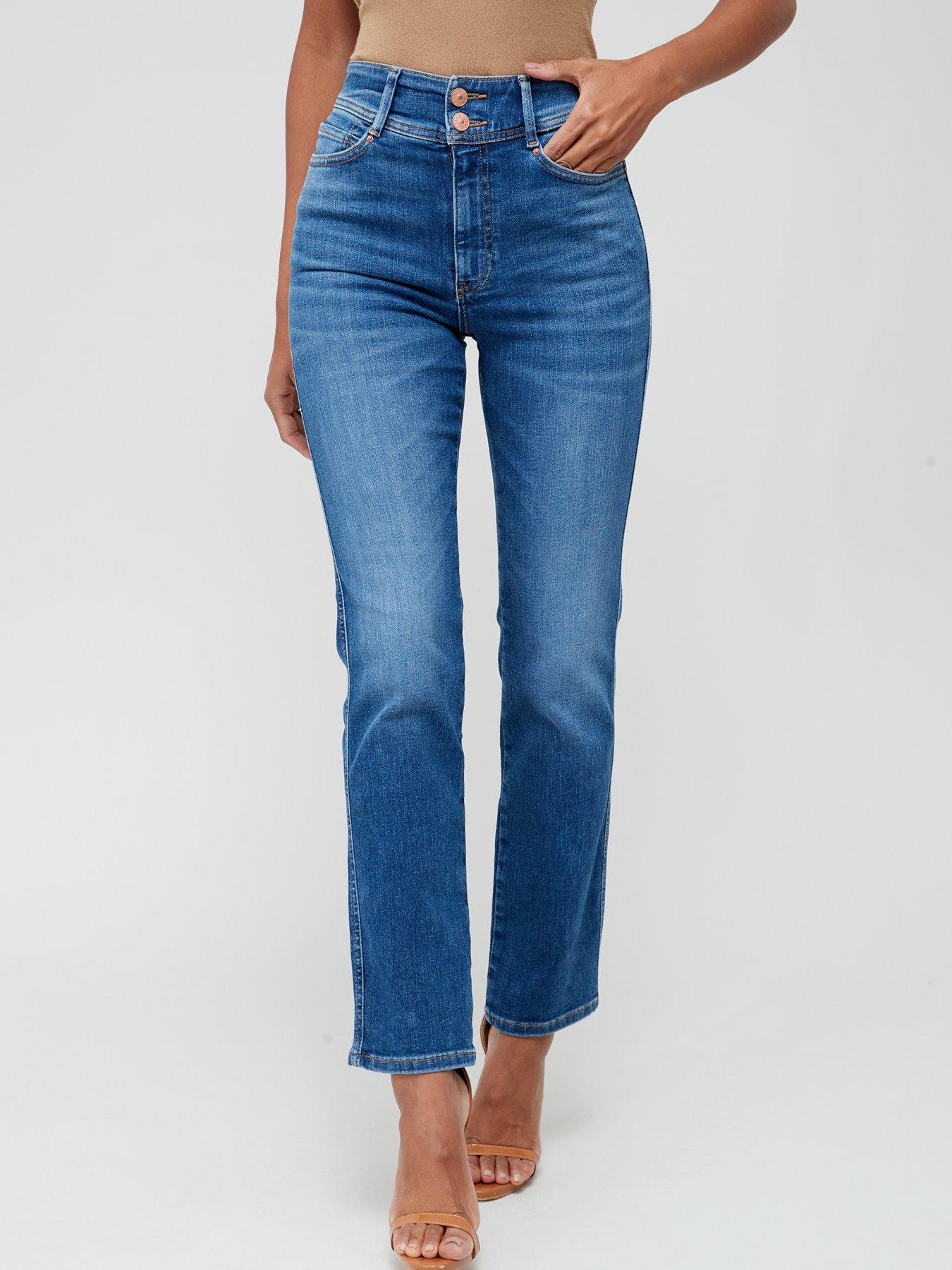 v-by-very-short-sculpt-straight-fit-jeans-with-stretch-midi-washdetail