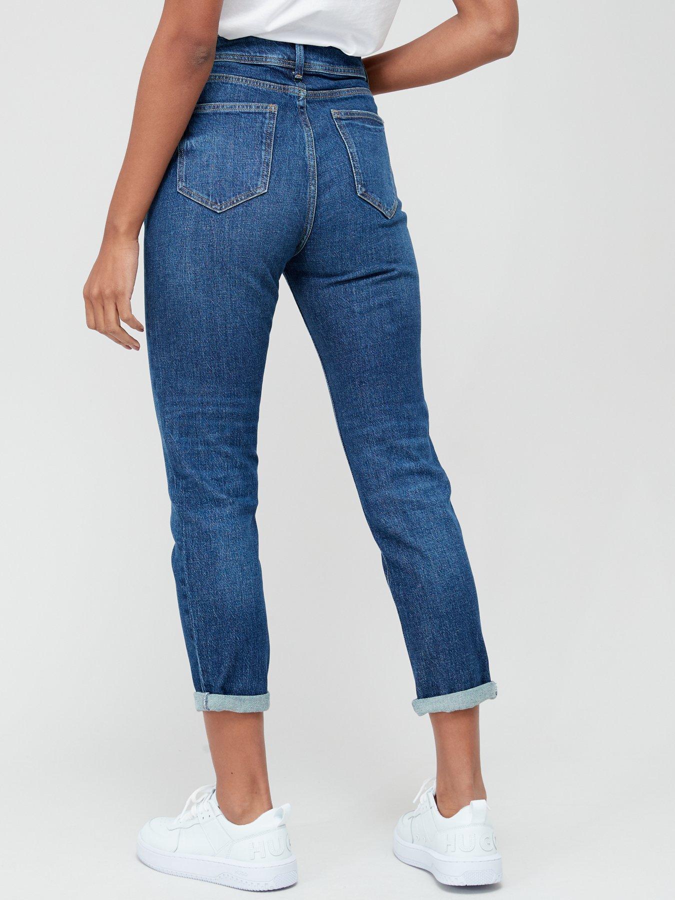 v-by-very-short-sculpt-slim-mom-jeans-bluestillFront