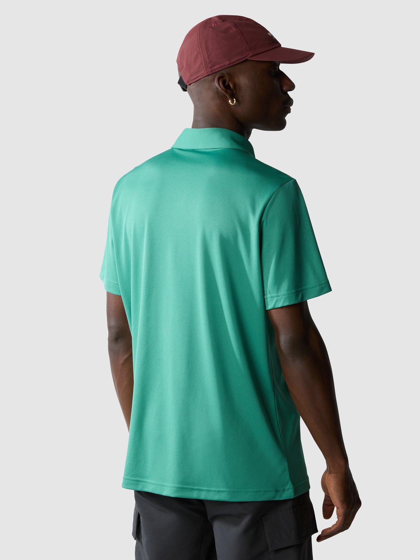 the-north-face-mens-tanken-polo-greenstillFront