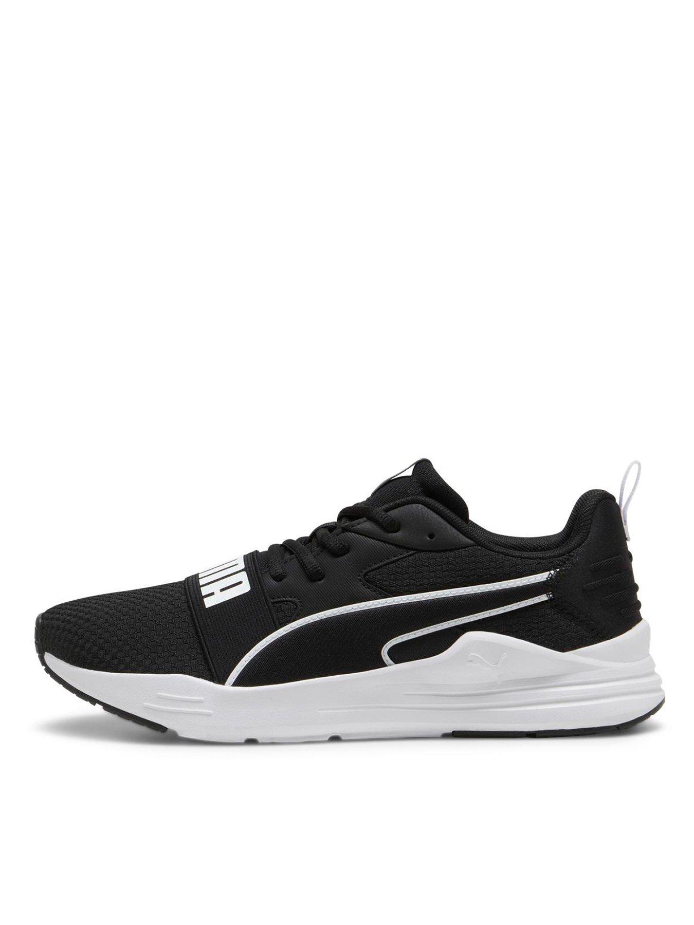 puma-mens-wired-run-pure-trainers-blackwhite