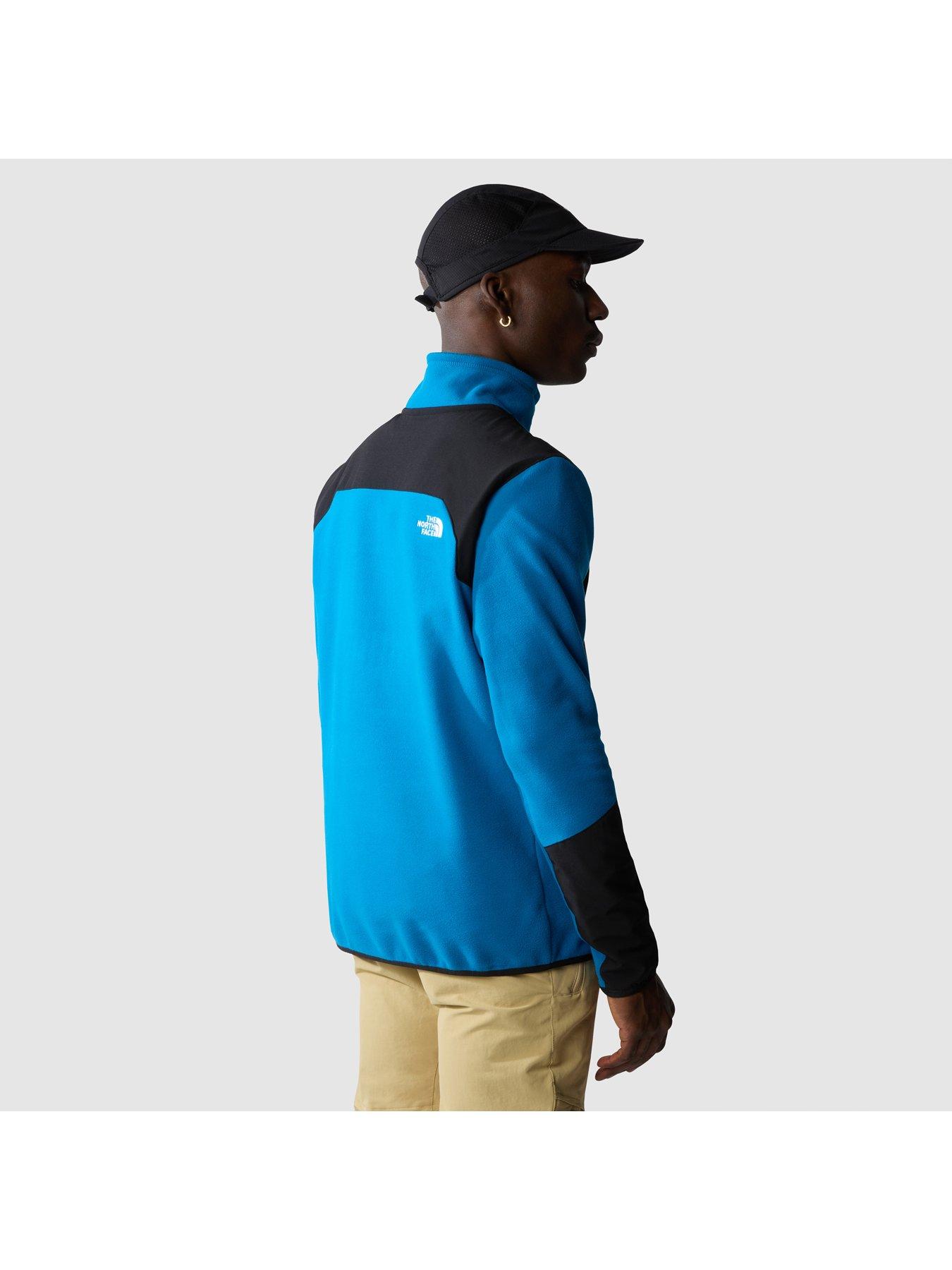 THE NORTH FACE Men's Glacier Pro 1/4 Zip Fleece - Blue