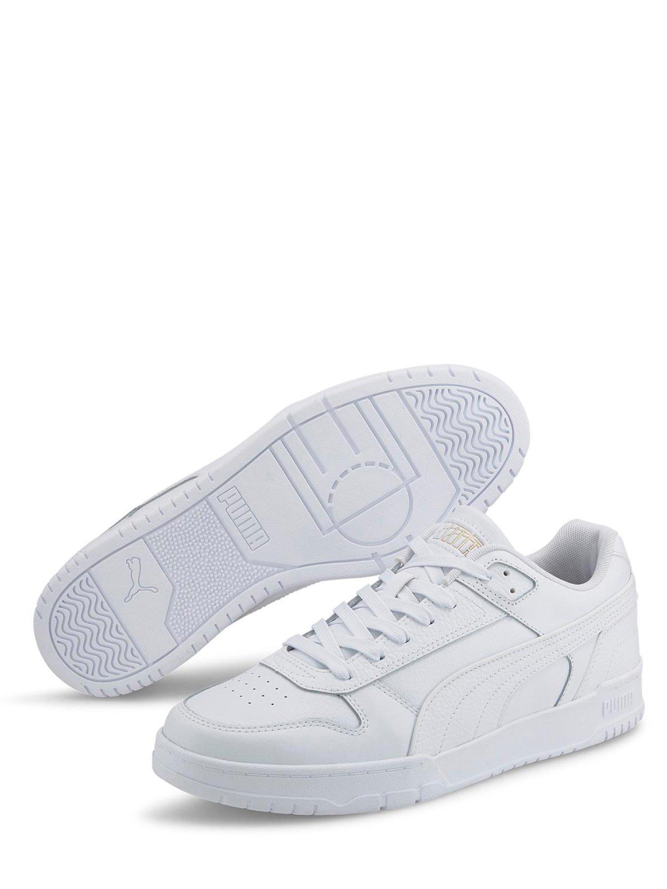 puma-womens-rebound-game-low-trainers-whitewhitestillFront