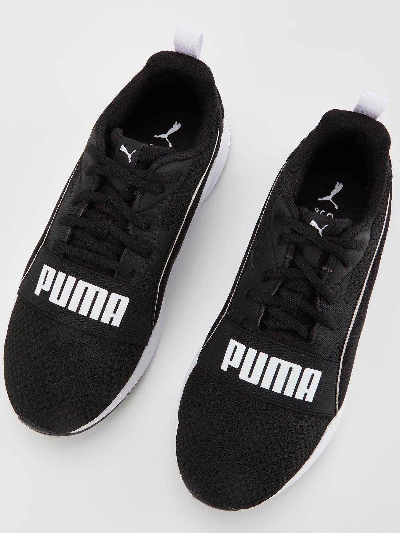 puma-womens-wired-run-pure-trainers-blackwhiteoutfit