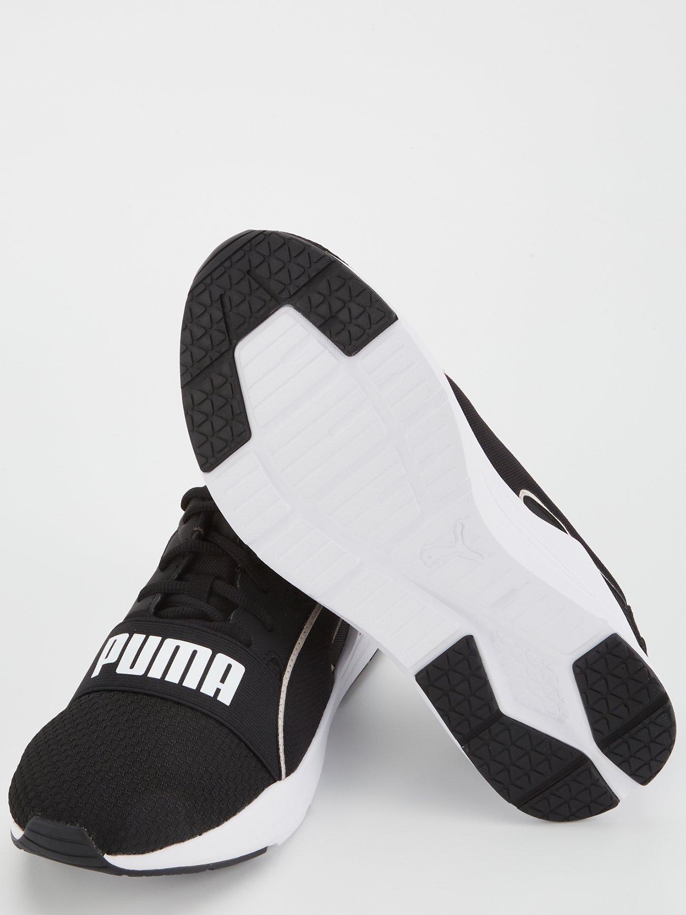 puma-womens-wired-run-pure-trainers-blackwhitedetail