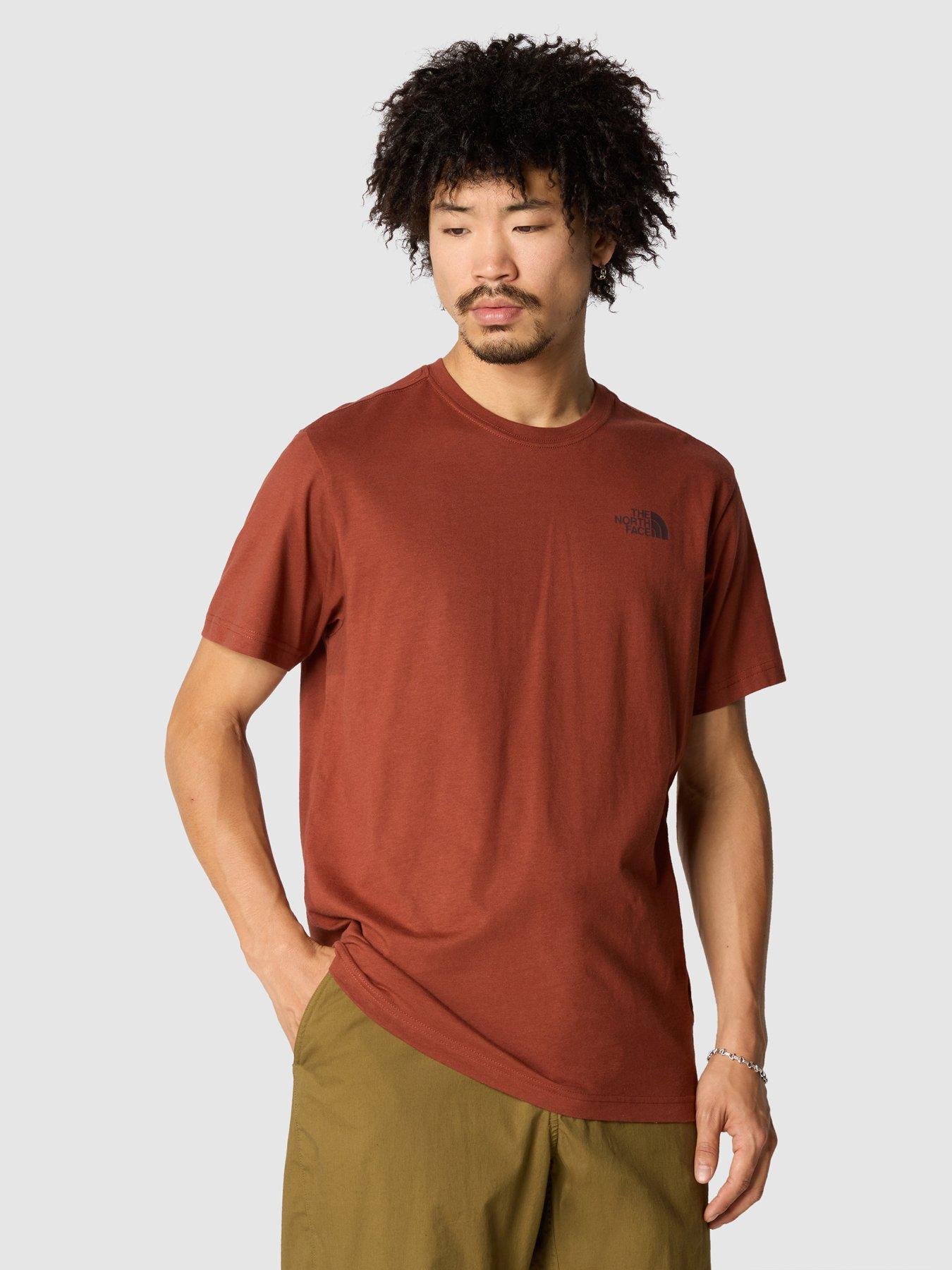 The North Face Brown T-Shirts for Men