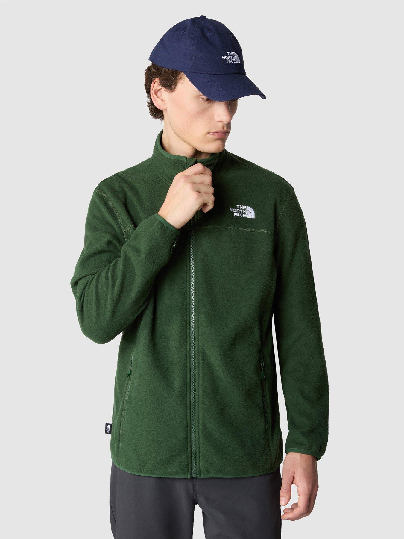 Mens 100 Glacier Full Zip Green