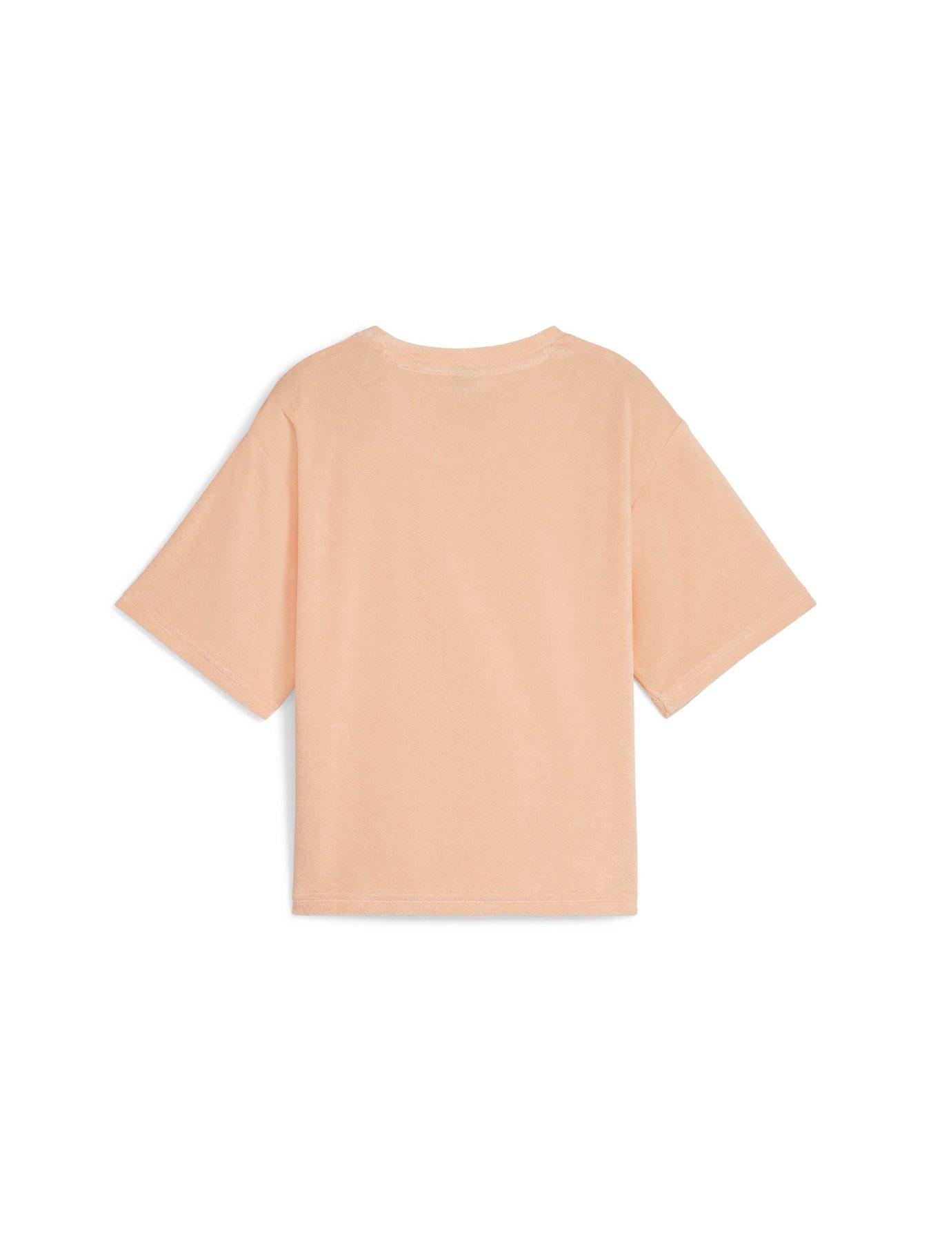 puma-womens-ess-elevated-relaxed-cropped-tee-orangestillFront