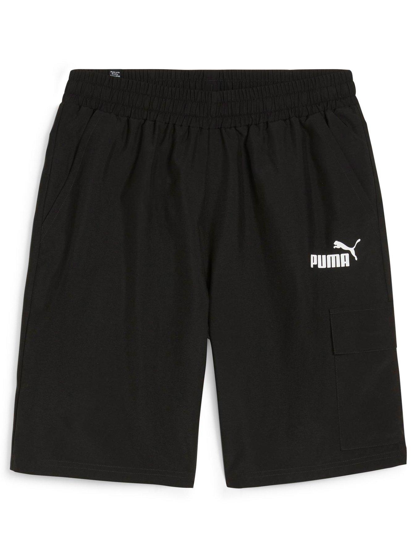 puma-mens-essentials-woven-cargo-shorts-9-black