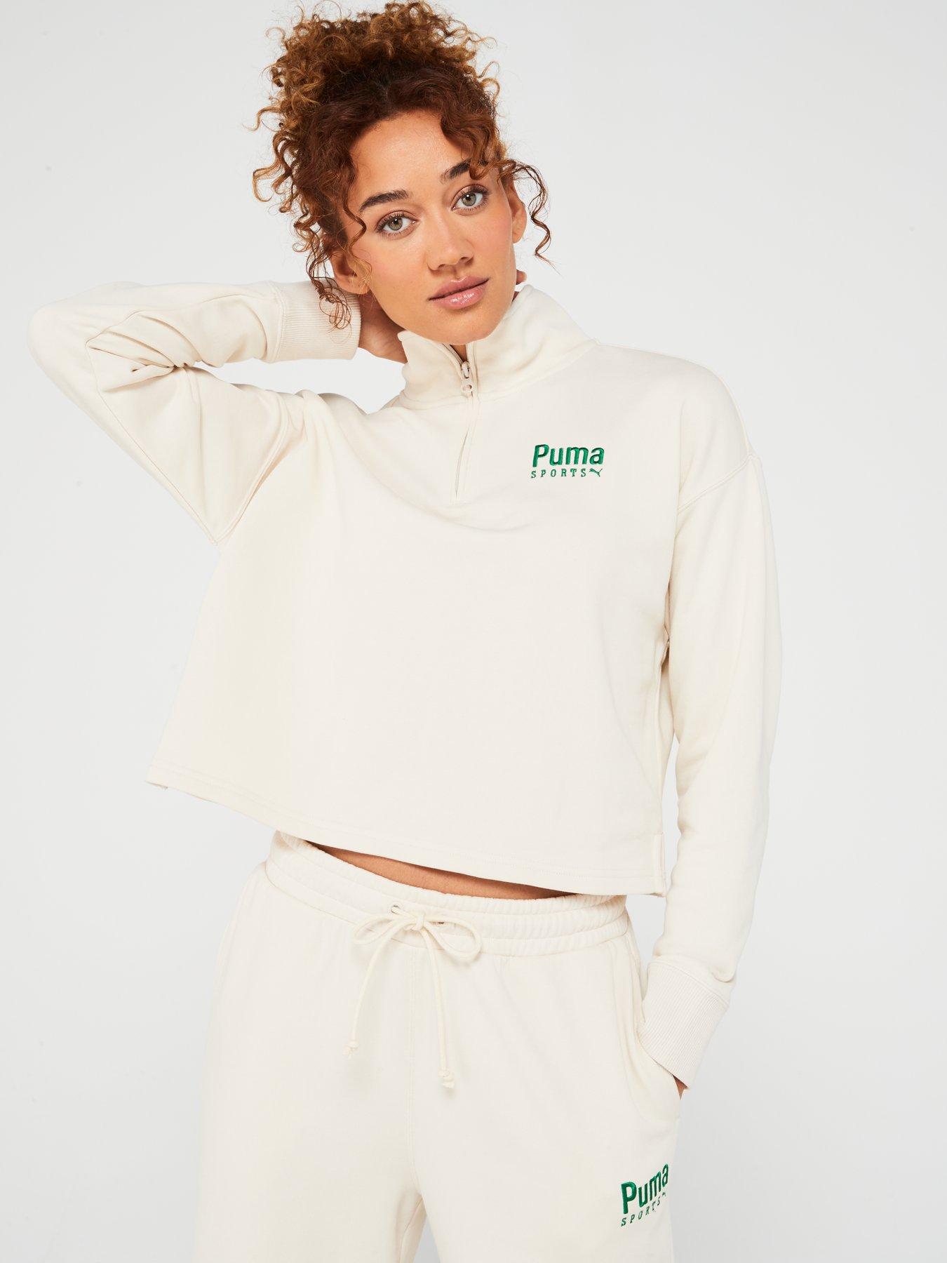 puma-womens-team-half-zip-crew-tr-creamfront