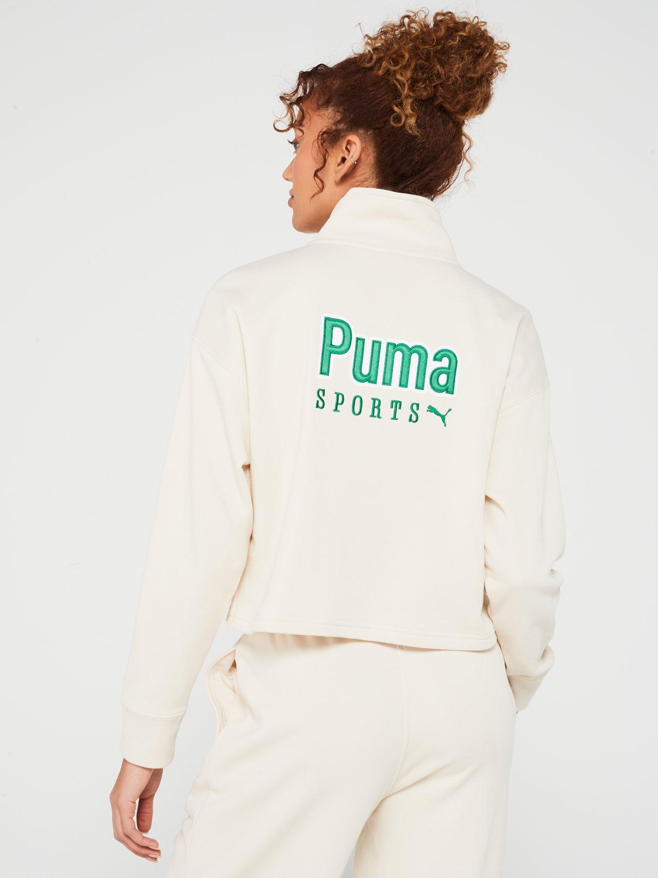 puma-womens-team-half-zip-crew-tr-creamstillFront