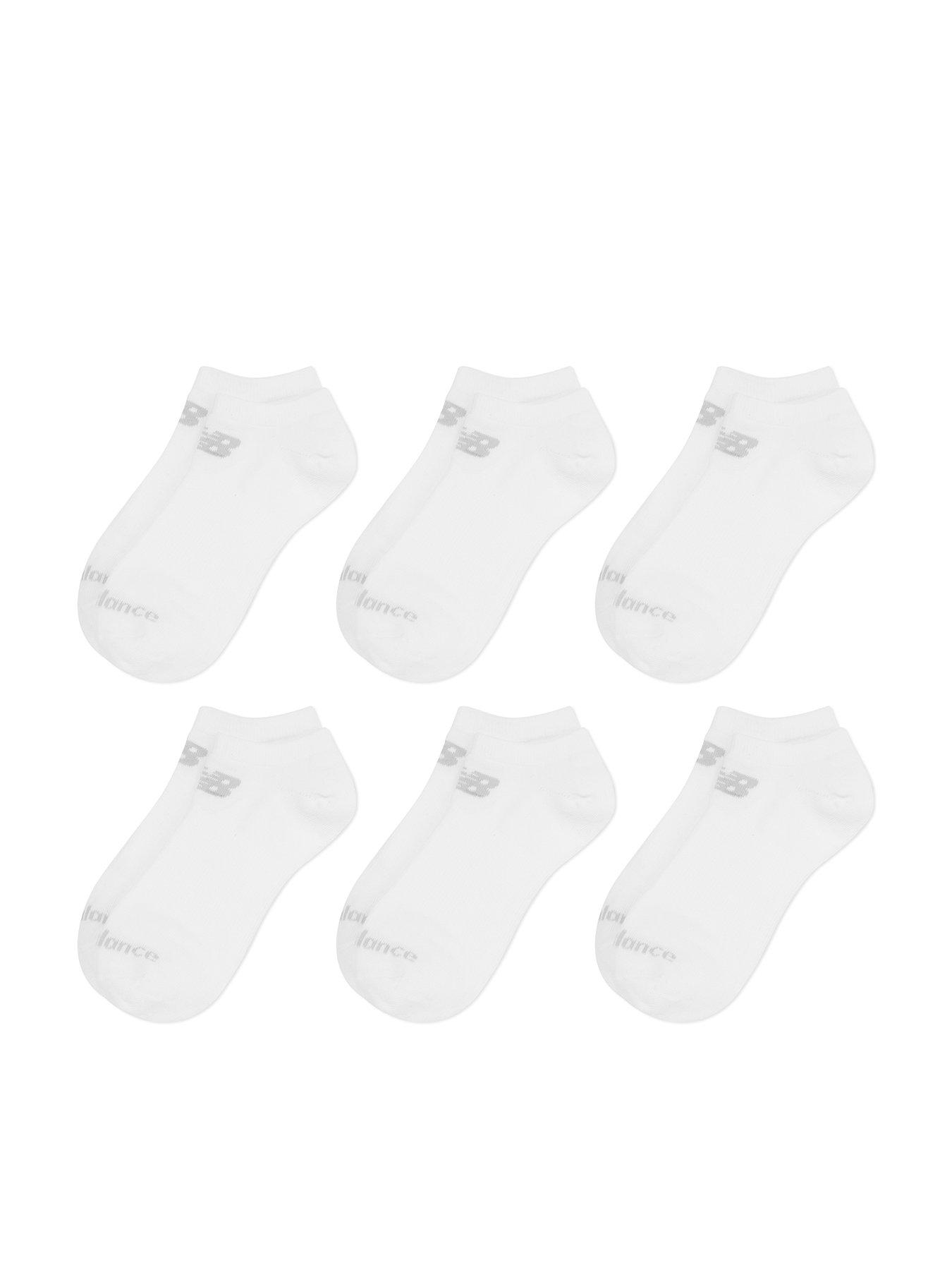 No Show Trainer Liner 6 PACK White