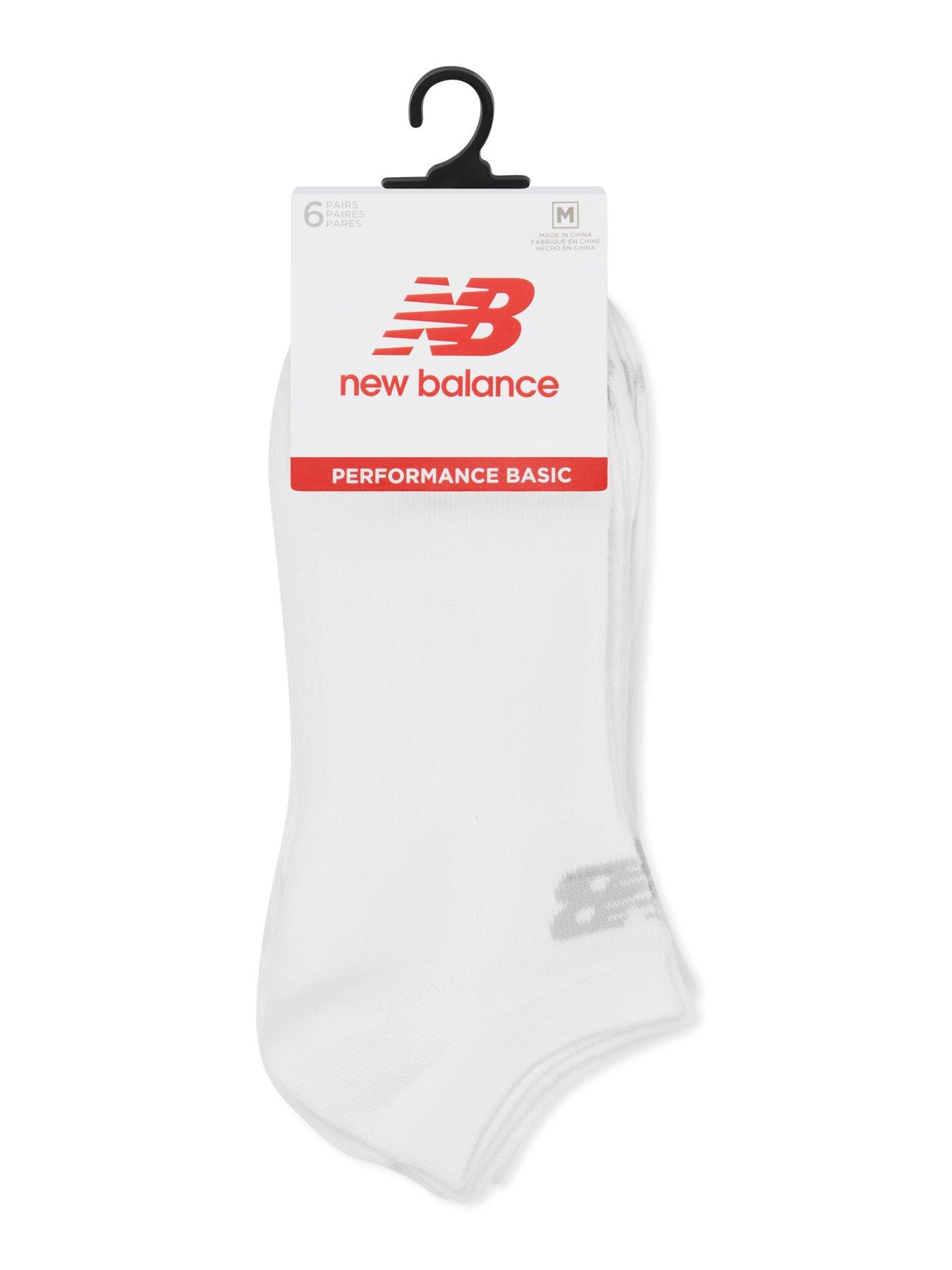 New balance lifestyle no show socks sales