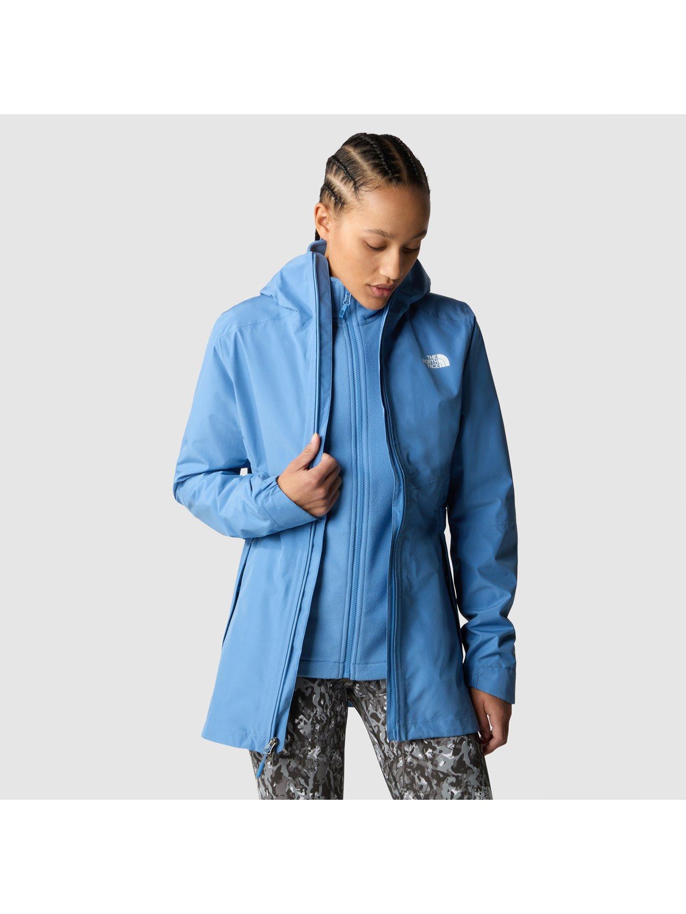 the-north-face-womens-hikesteller-parka-shell-jacket-blueoutfit